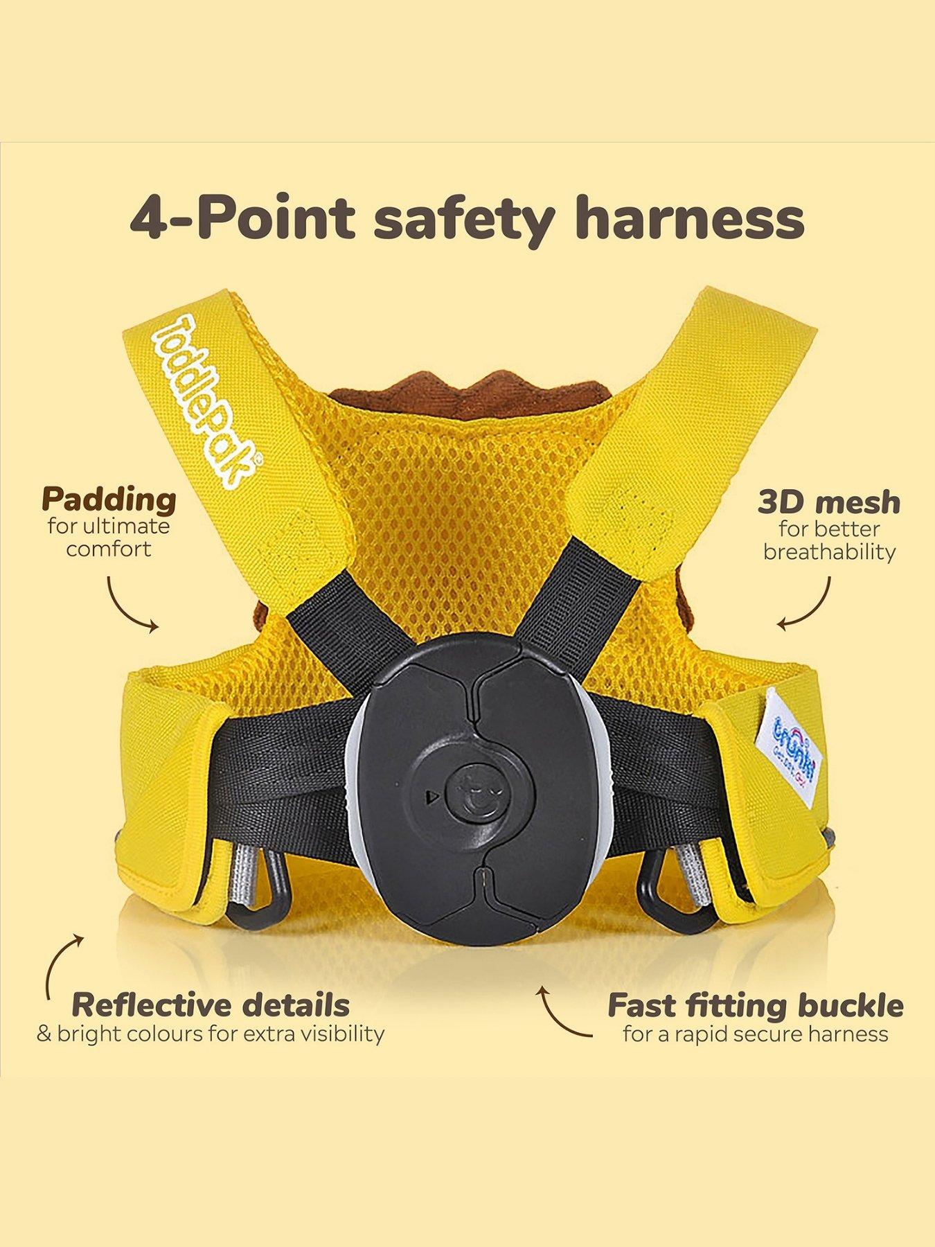 Image 4 of 7 of trunki Toddlepak Walking Reins/Safety Harness - Leeroy Lion