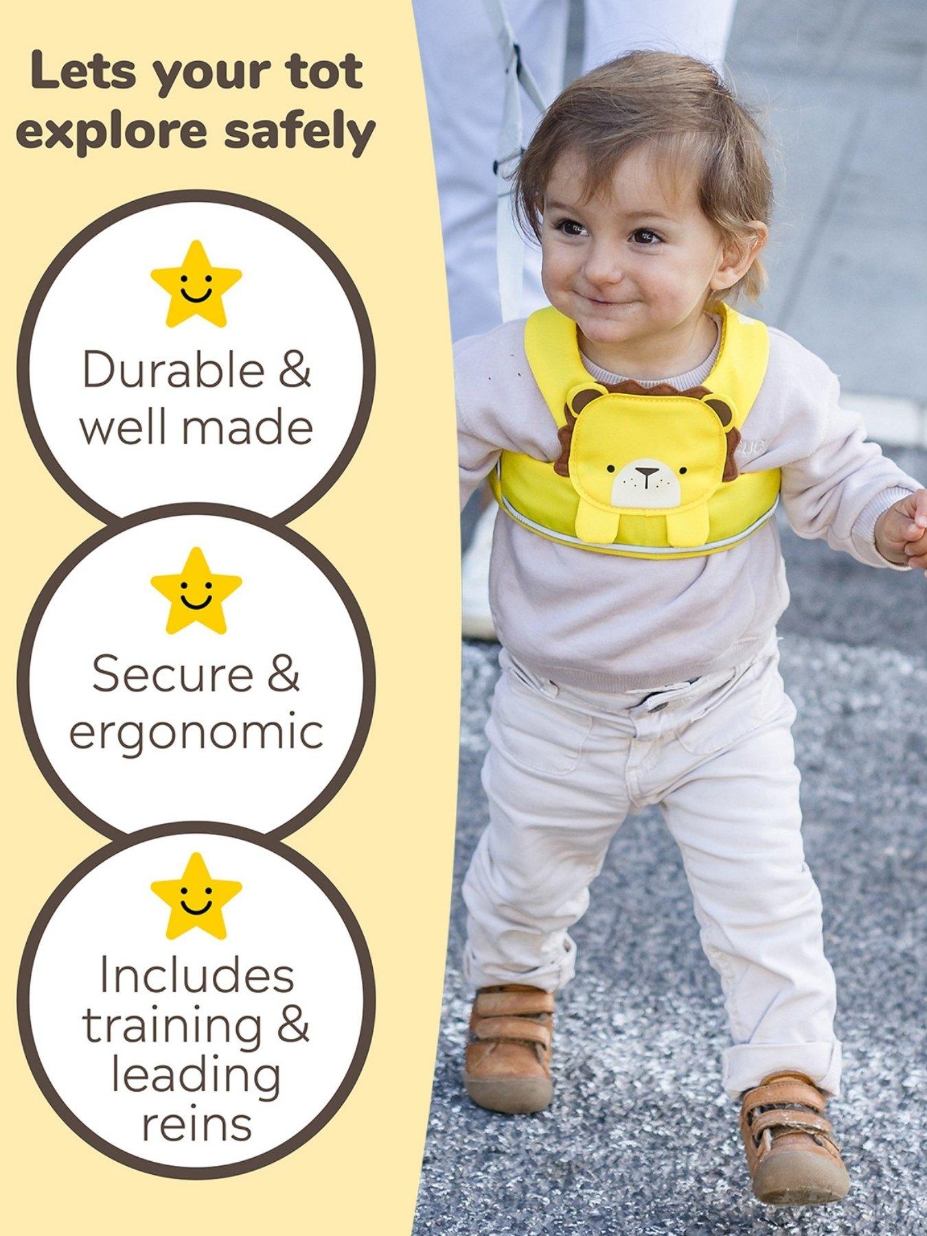 Image 6 of 7 of trunki Toddlepak Walking Reins/Safety Harness - Leeroy Lion