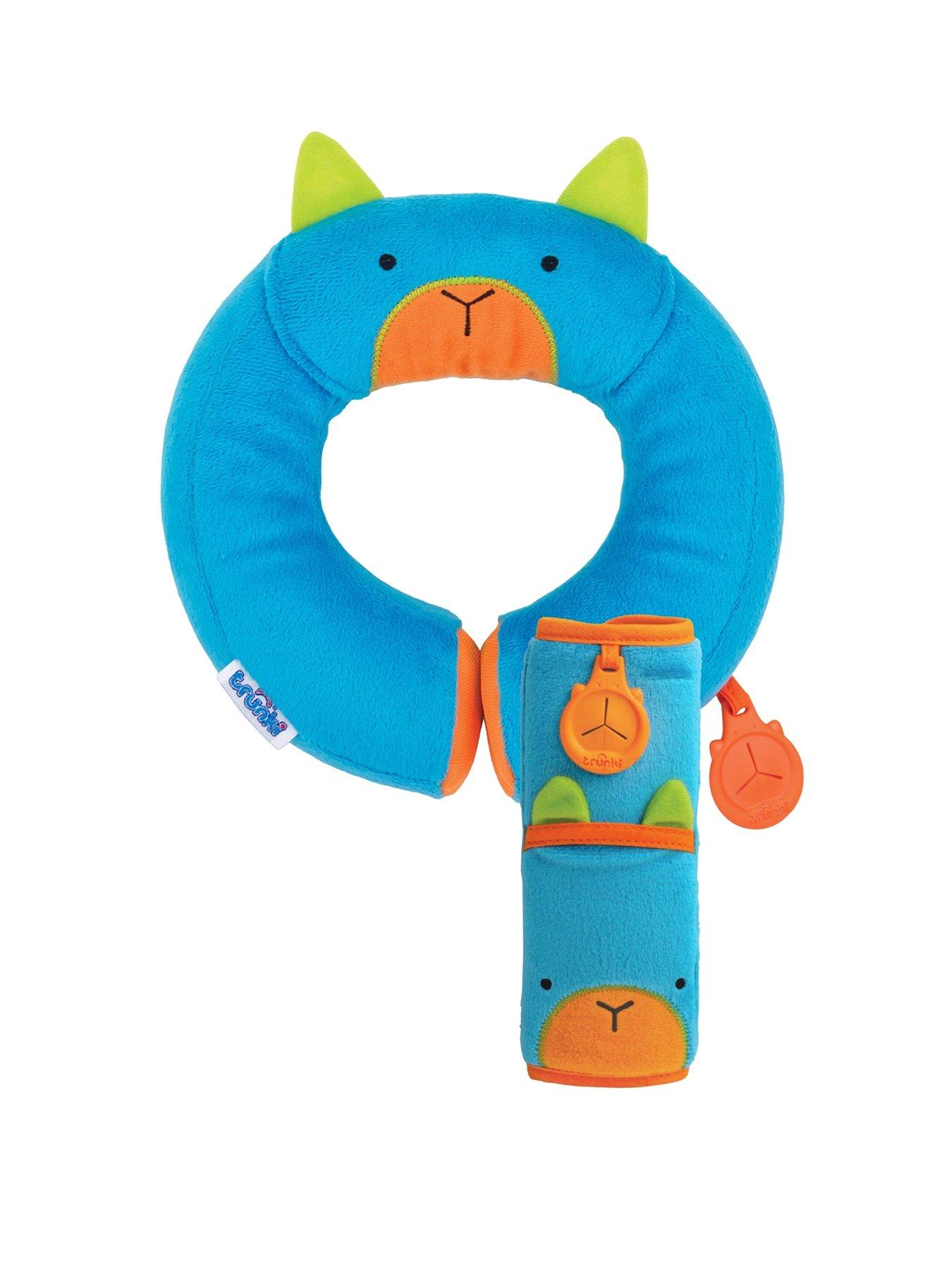 trunki-snoozihedz-seat-belt-pad-yondi-travel-neck-pillow-bert-bear-blue