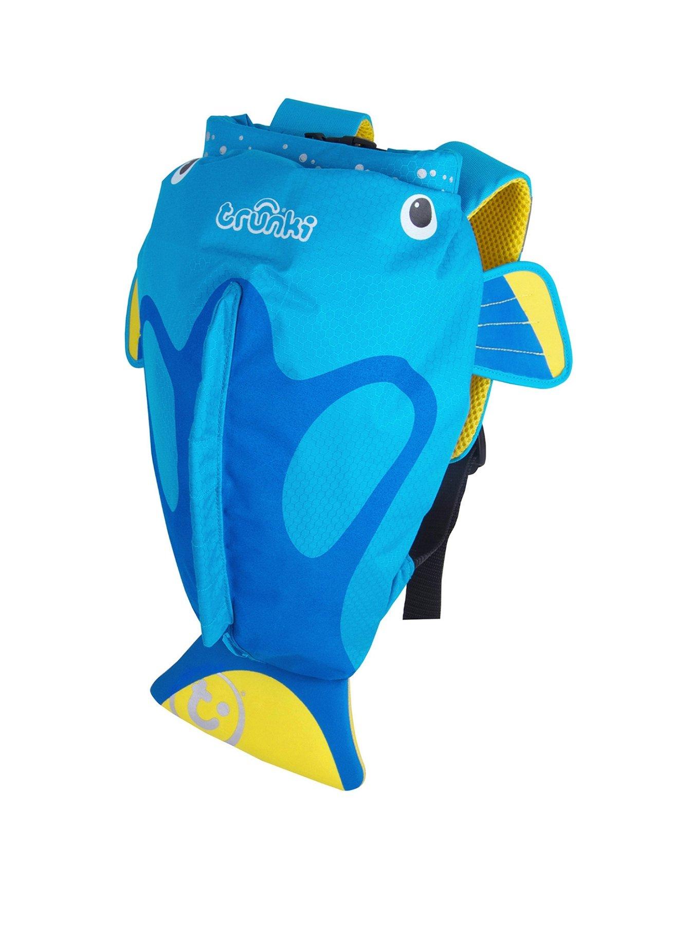 undefined PaddlePak Waterproof Kids Swim Bag - Tang the Tropical Fish (Medium - 7.5L)