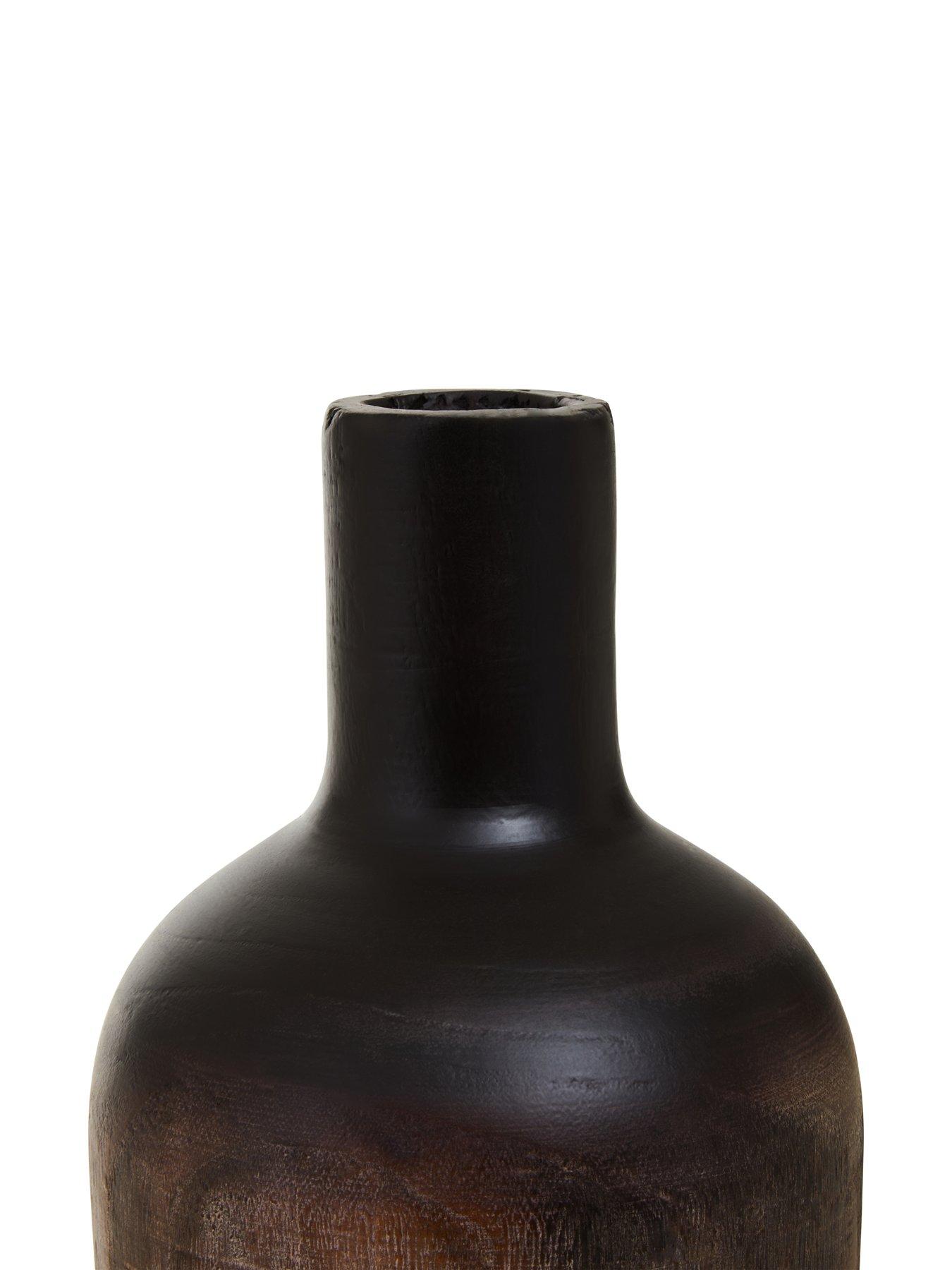  image of interiors-by-premier-arlo-large-wooden-ombre-vase