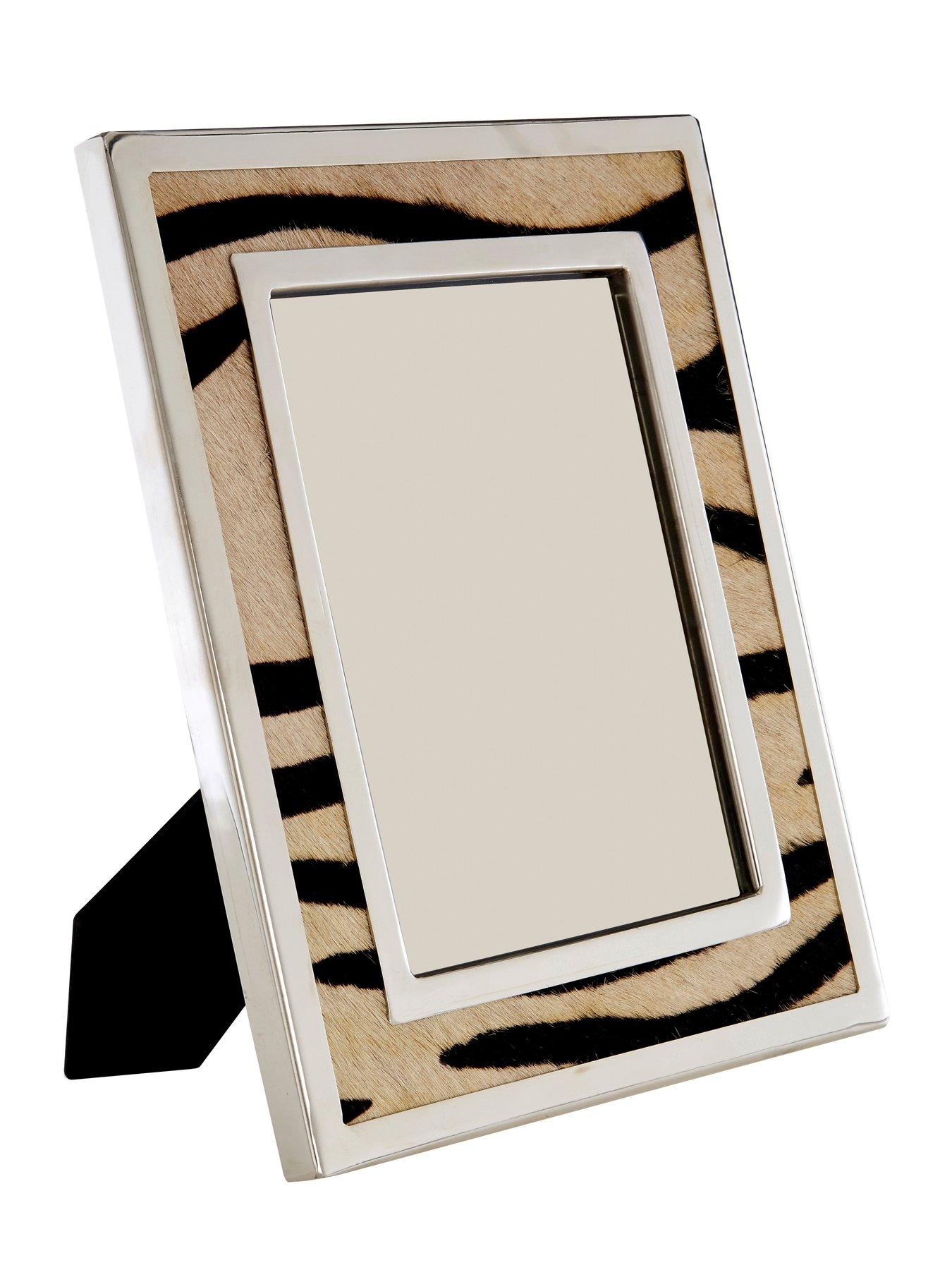 Image 3 of 5 of Interiors By Premier Kensington Townhouse Zebra Design Photo Frame
