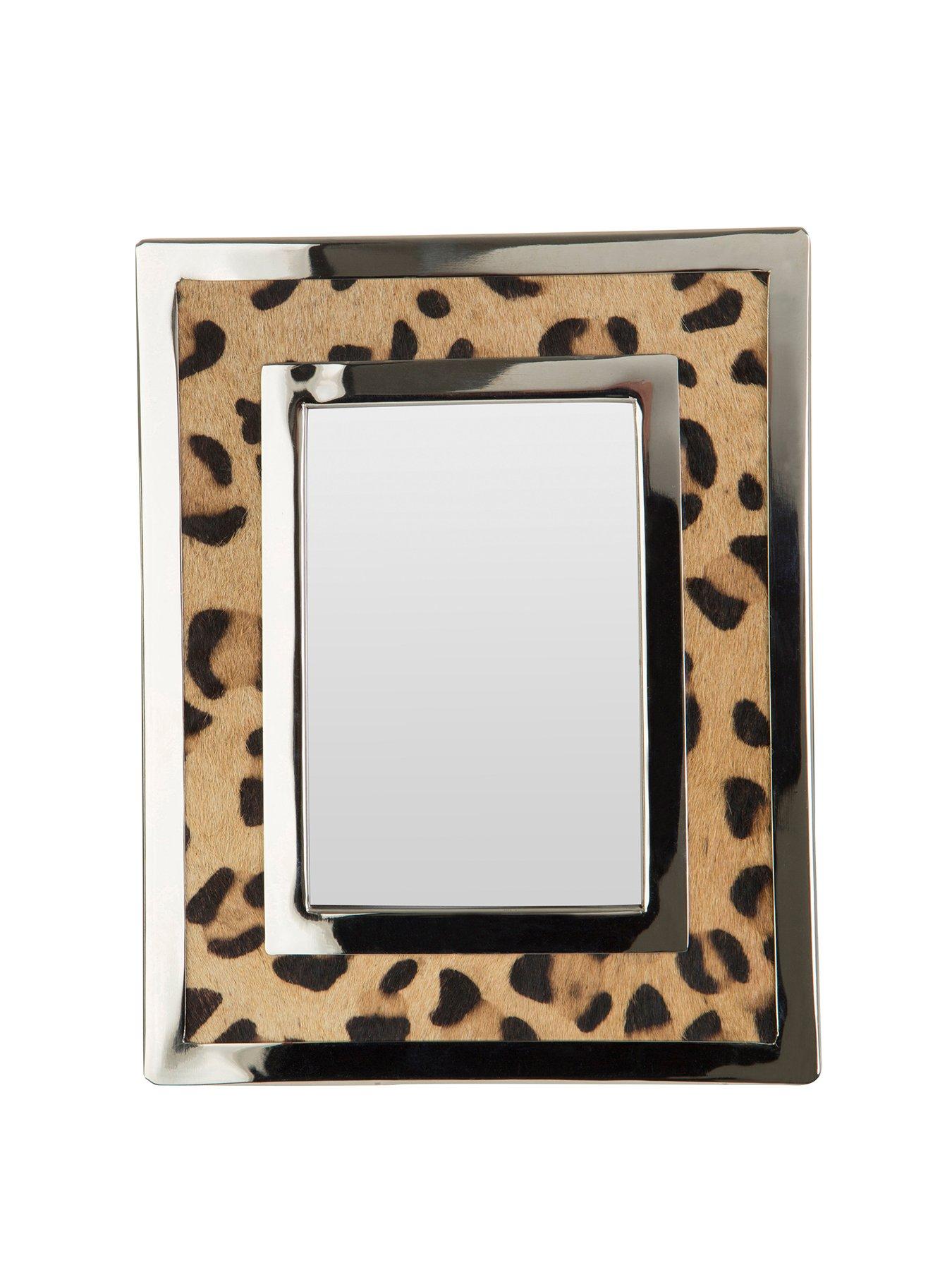 Image 2 of 5 of Interiors By Premier Kensington Townhouse Leopard Design Photo Frame