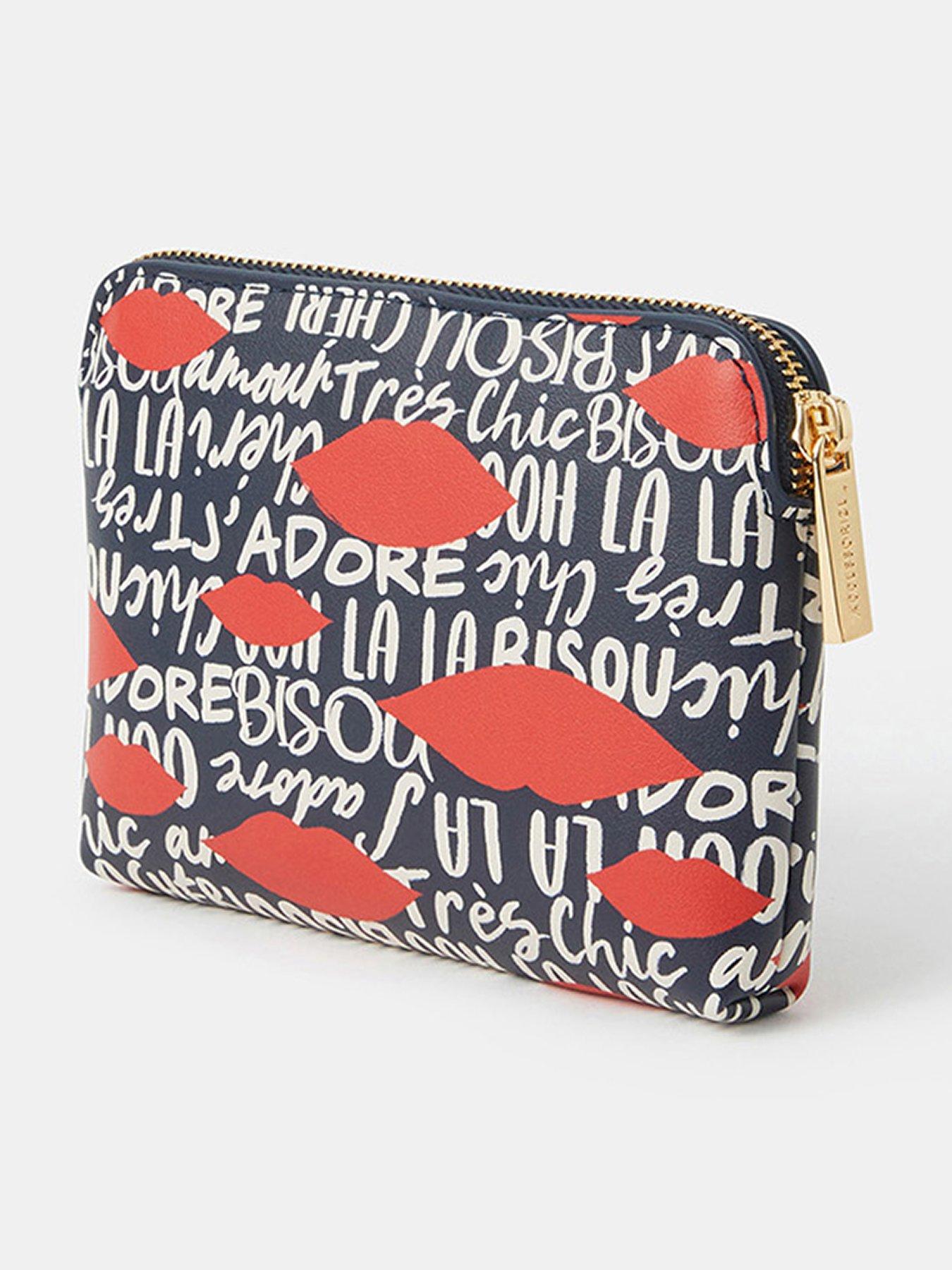 Image 2 of 3 of Accessorize Bisou Print Coin Purse - Multi