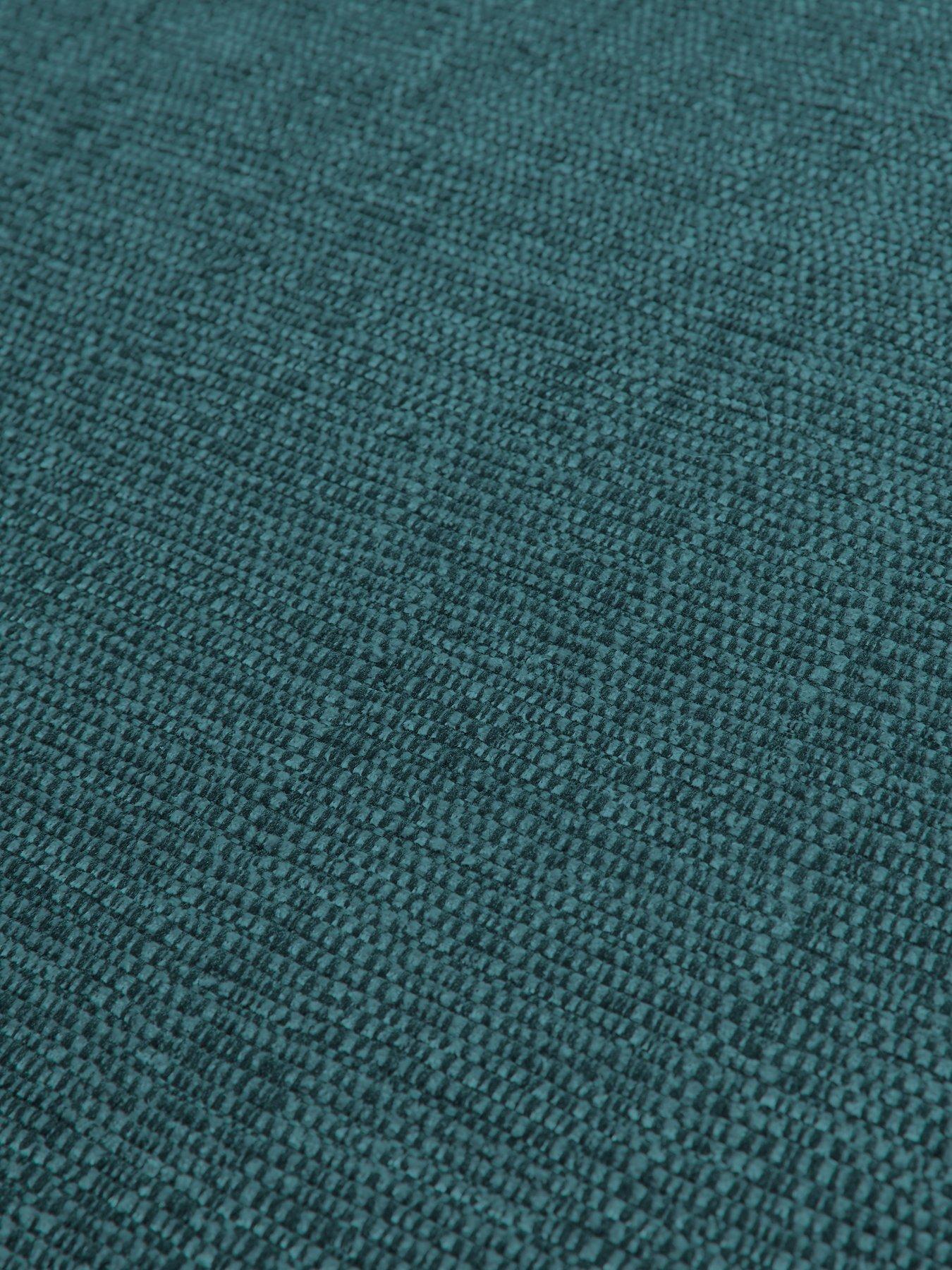 Image 7 of 7 of Very Home Prent Fabric 2 Seater Sofa - Teal&nbsp;- Made to order in the UK