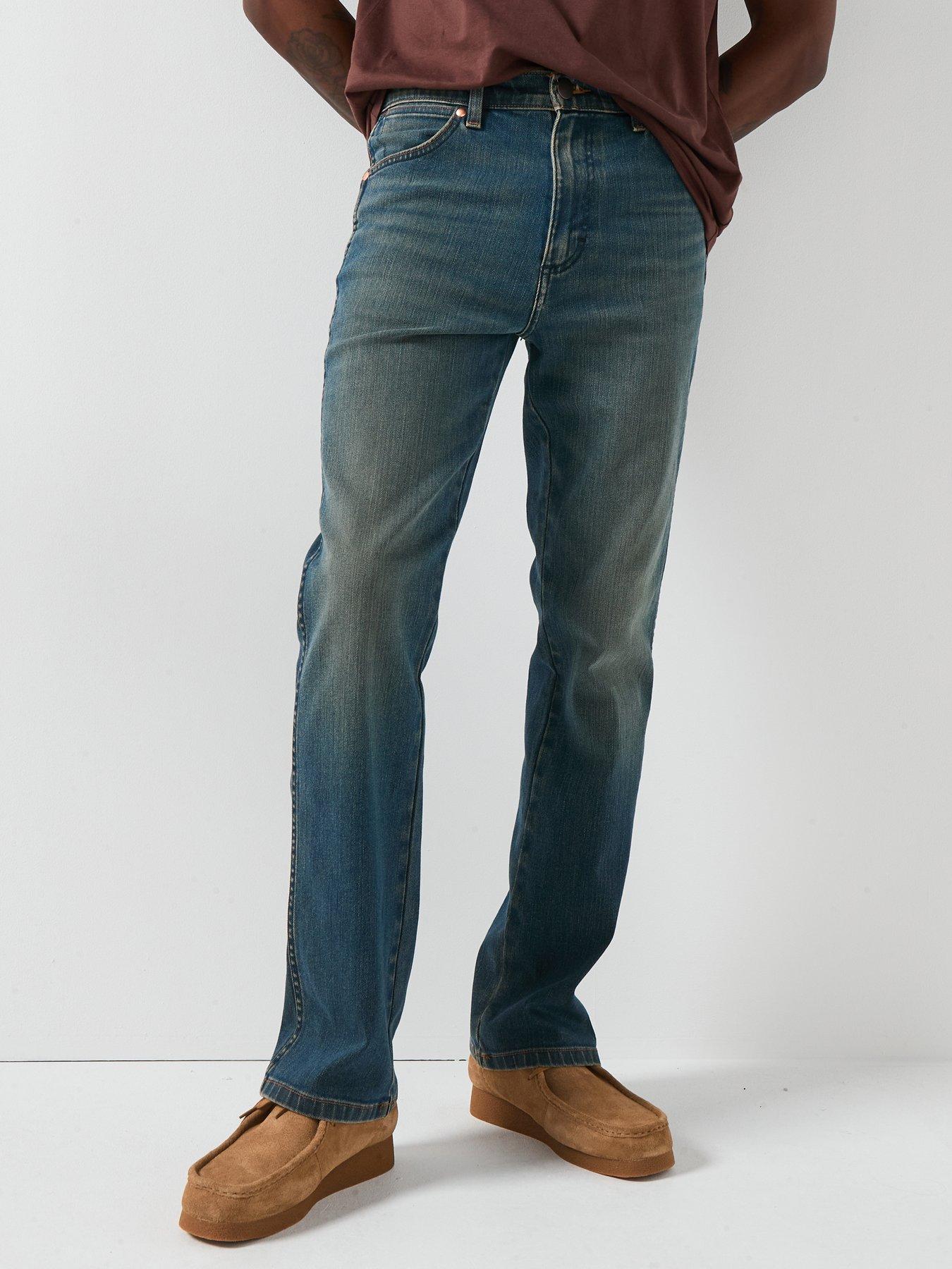 Wrangler Wrancher  5 Pocket Bootcut Fit Jean - Blue