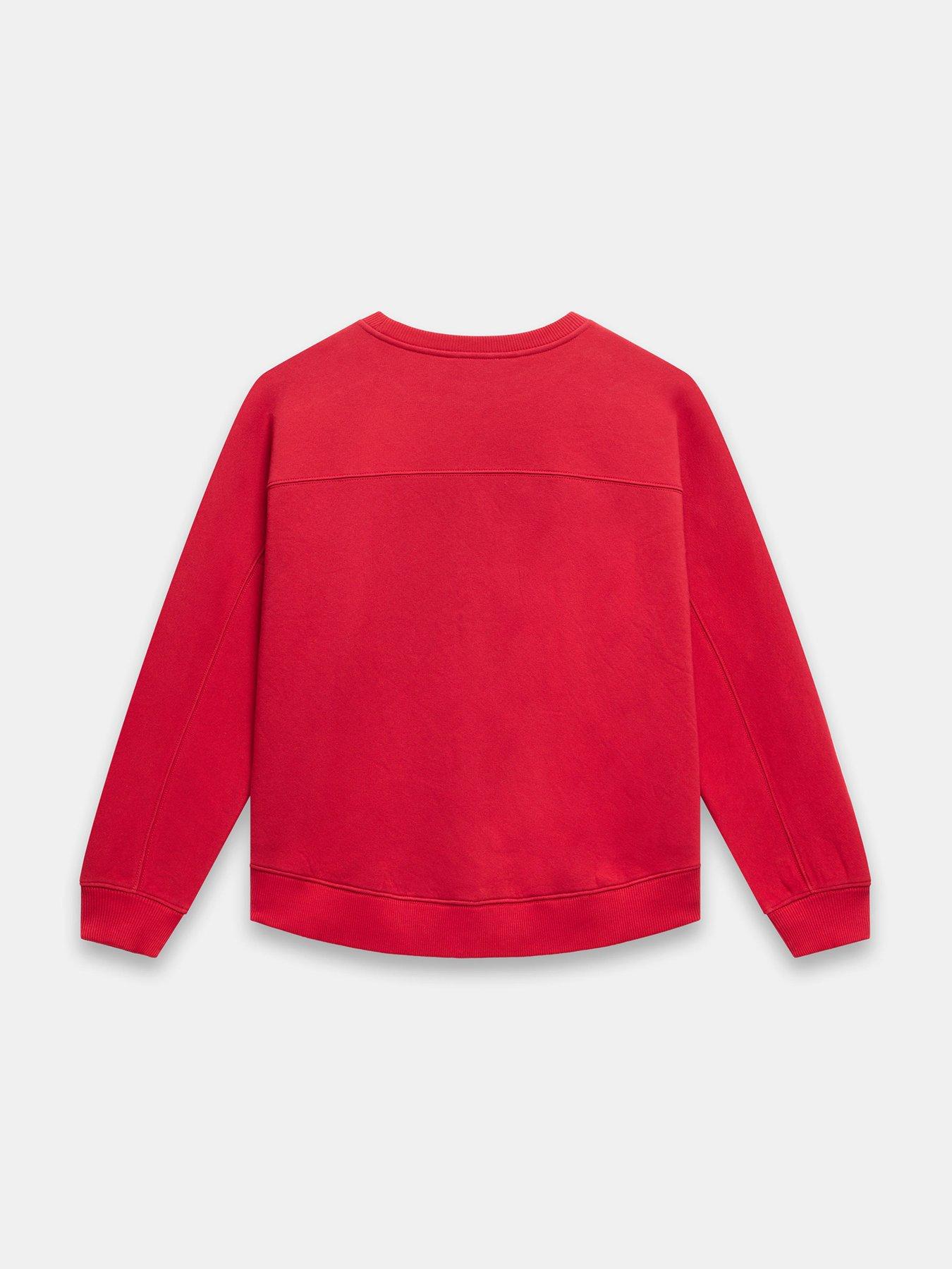 Image 6 of 6 of Mint Velvet Hamptons Sweatshirt - Red