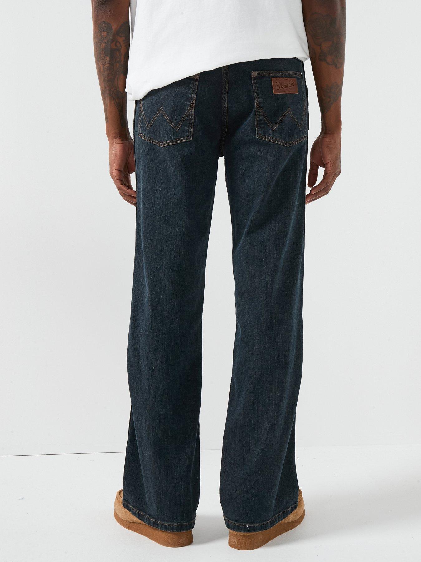 stillFront image of wrangler-loose-5-pocket-oversized-fit-jean-dark-blue