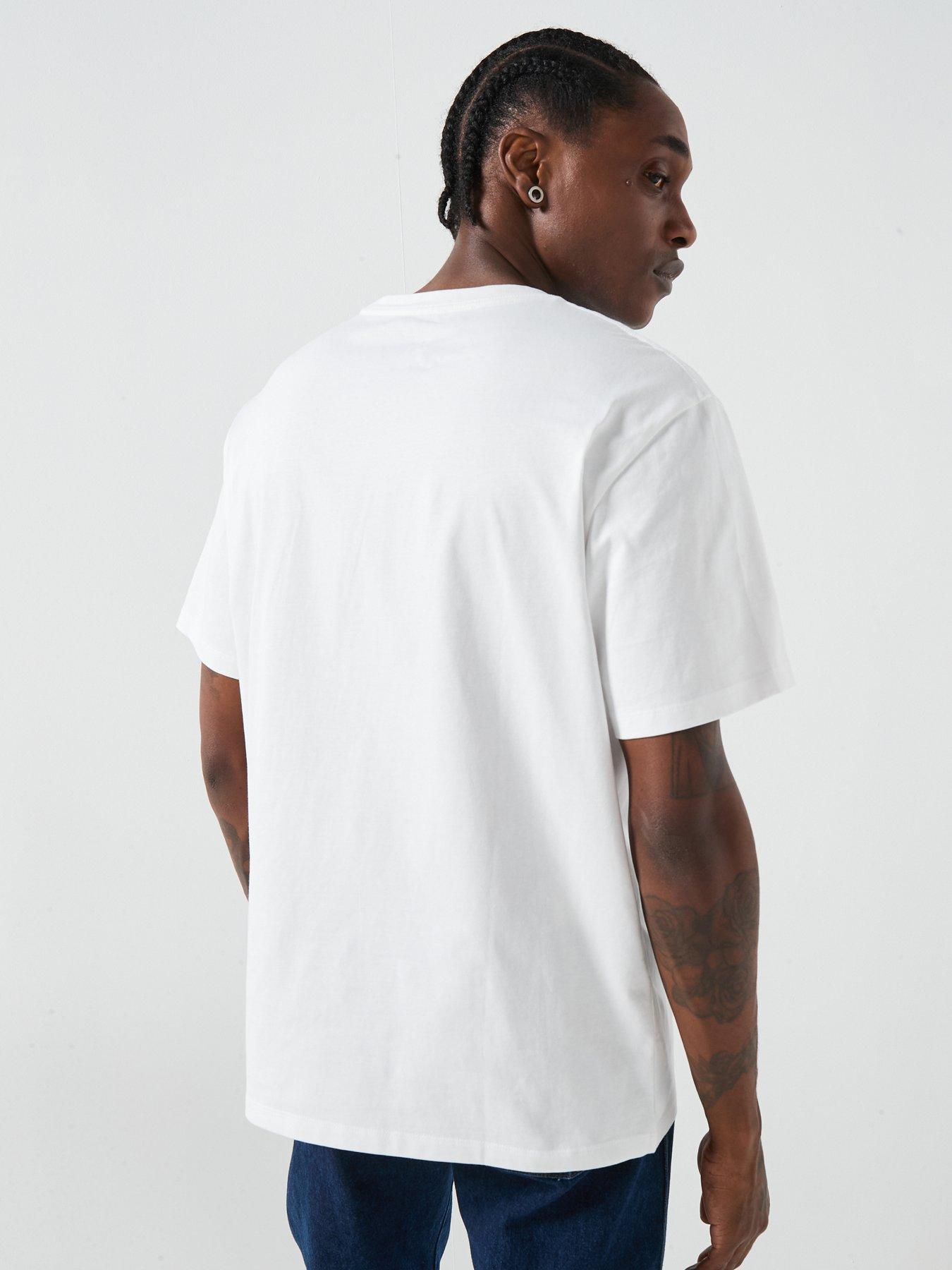 Image 2 of 6 of Wrangler Wrangler Embroidery Short Sleeve Back Print T-shirt