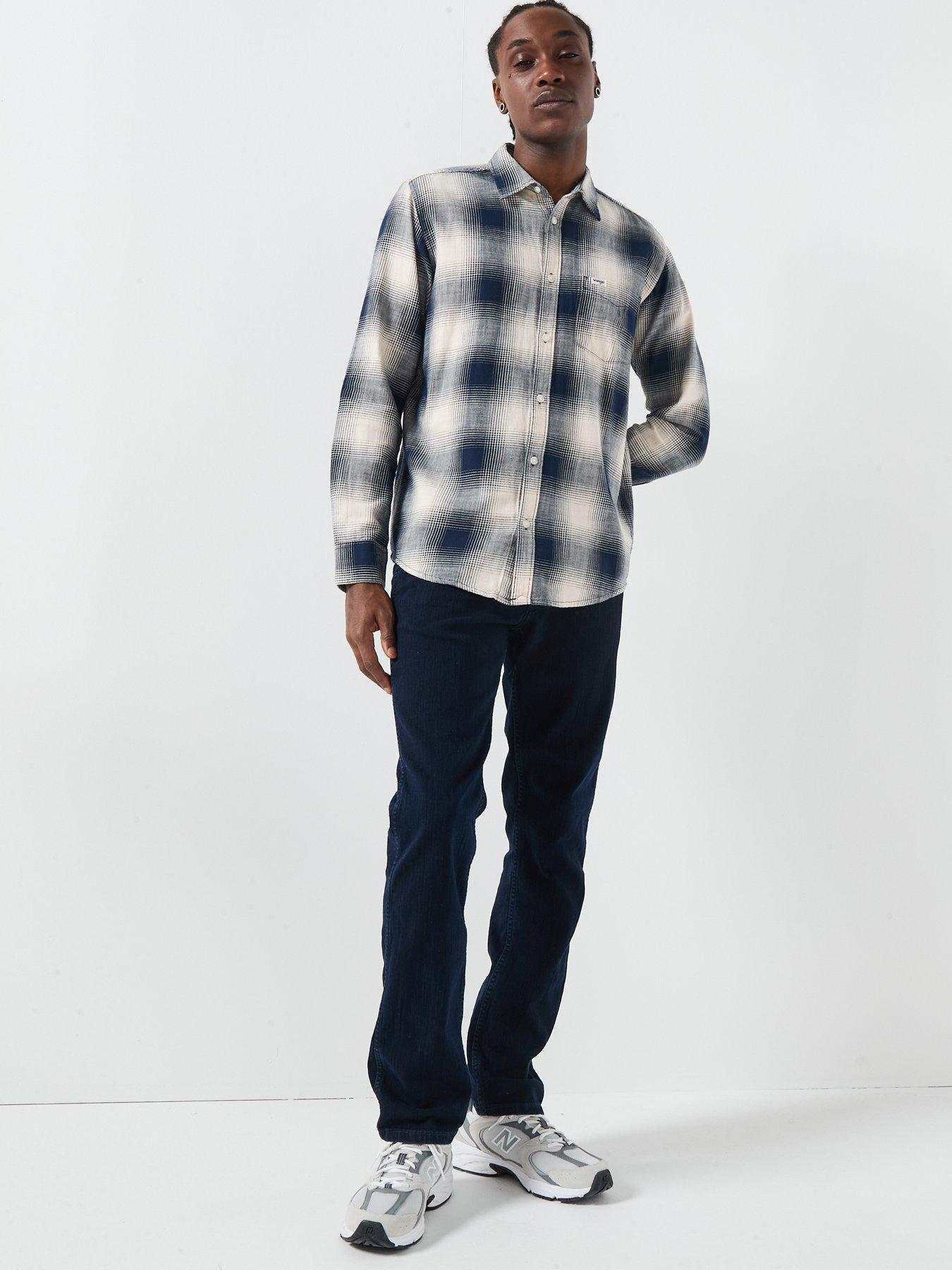 Image 3 of 6 of Wrangler Wrangler Indigo Long Sleeve Overshirt