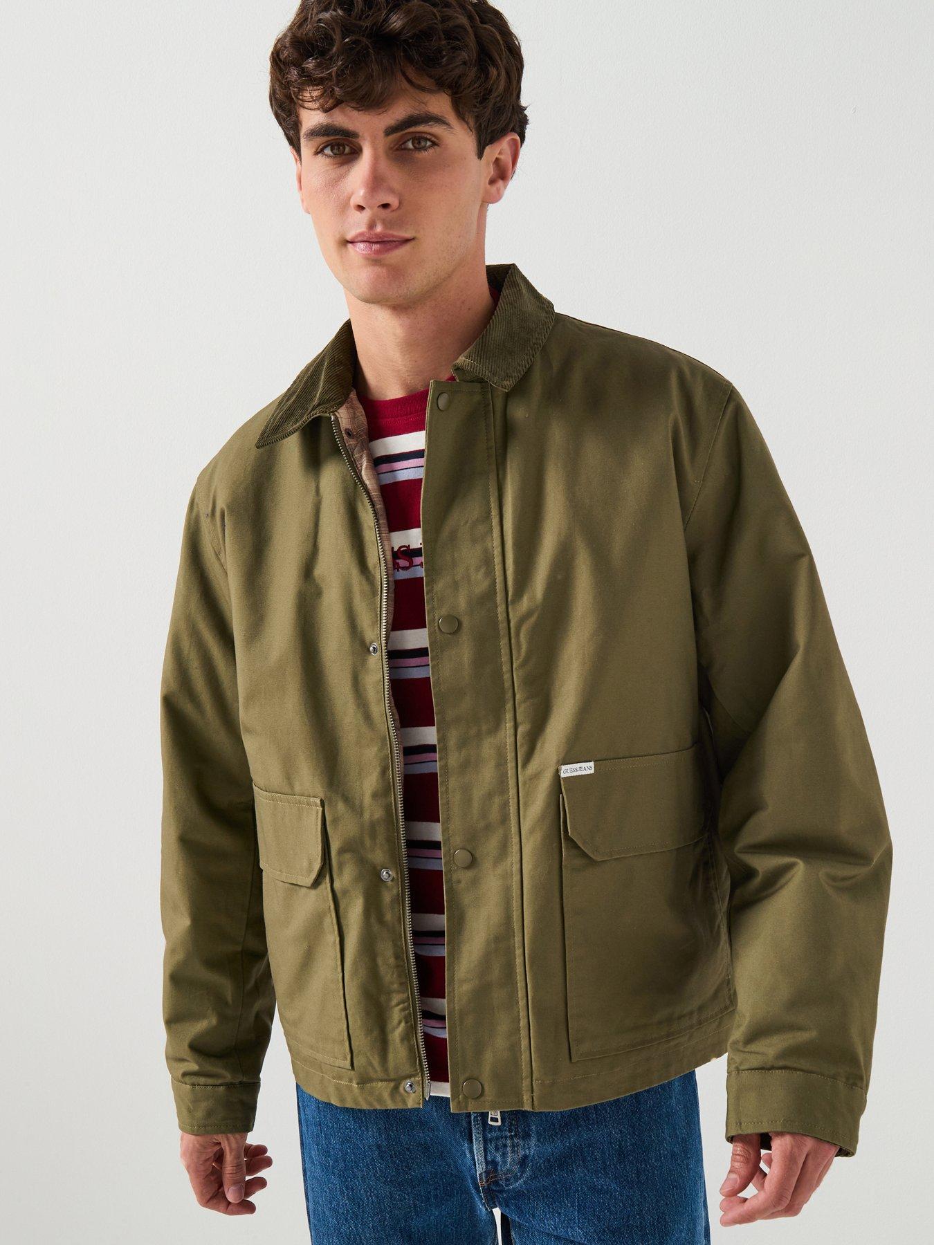 Guess Jeans Double Pocket Jacket - Green