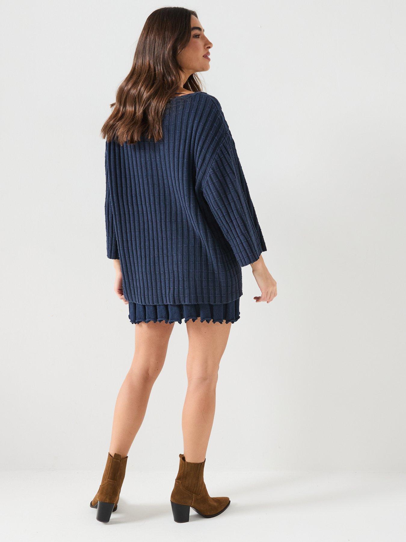 Image 2 of 6 of FREE PEOPLE Kenzie Sweater And Skirt Set