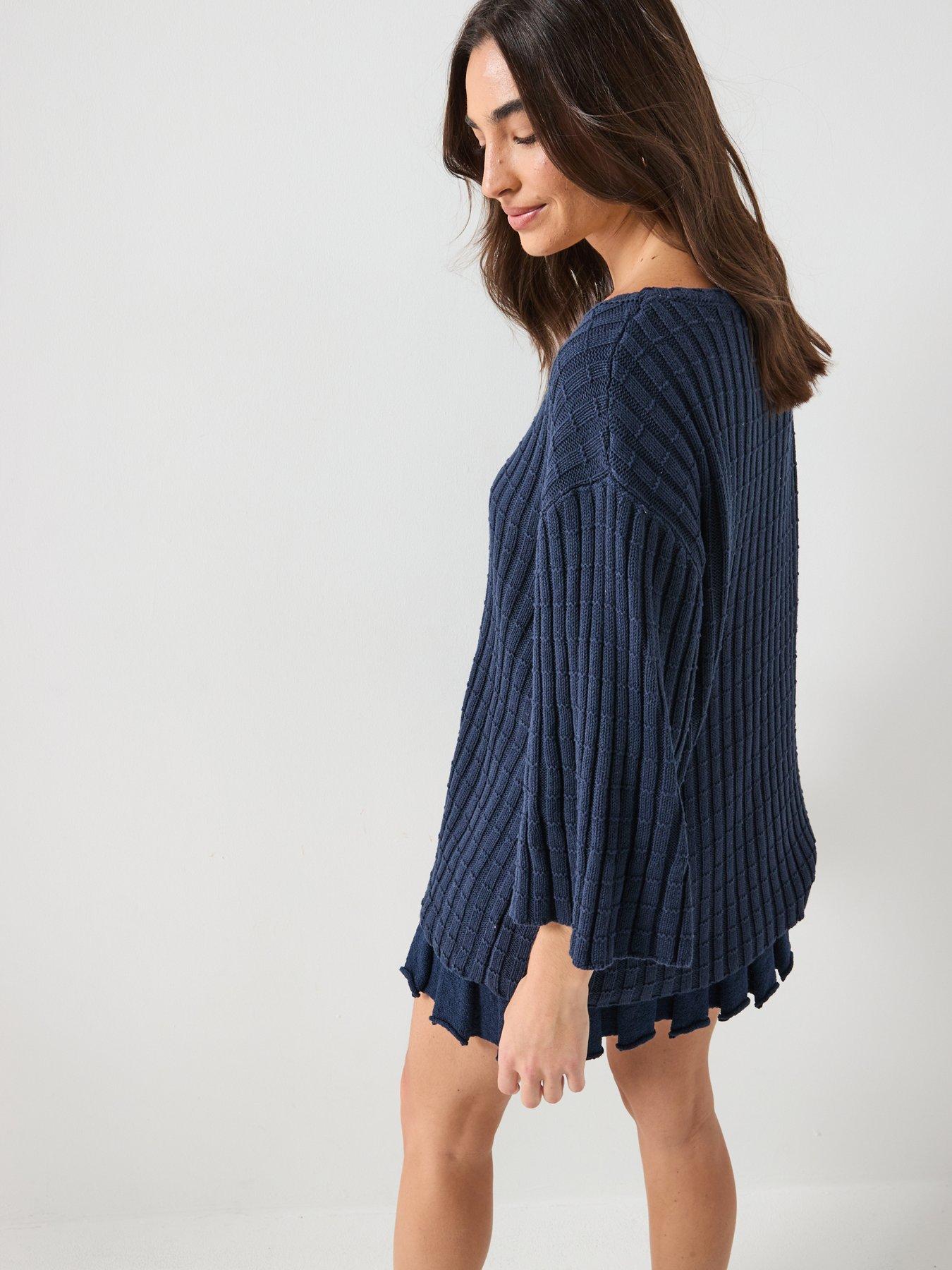 Image 6 of 6 of FREE PEOPLE Kenzie Sweater And Skirt Set
