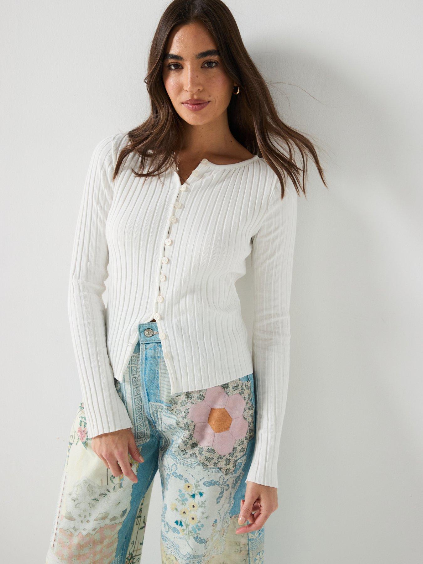 undefined Tilly Long Sleeve Knitted Top