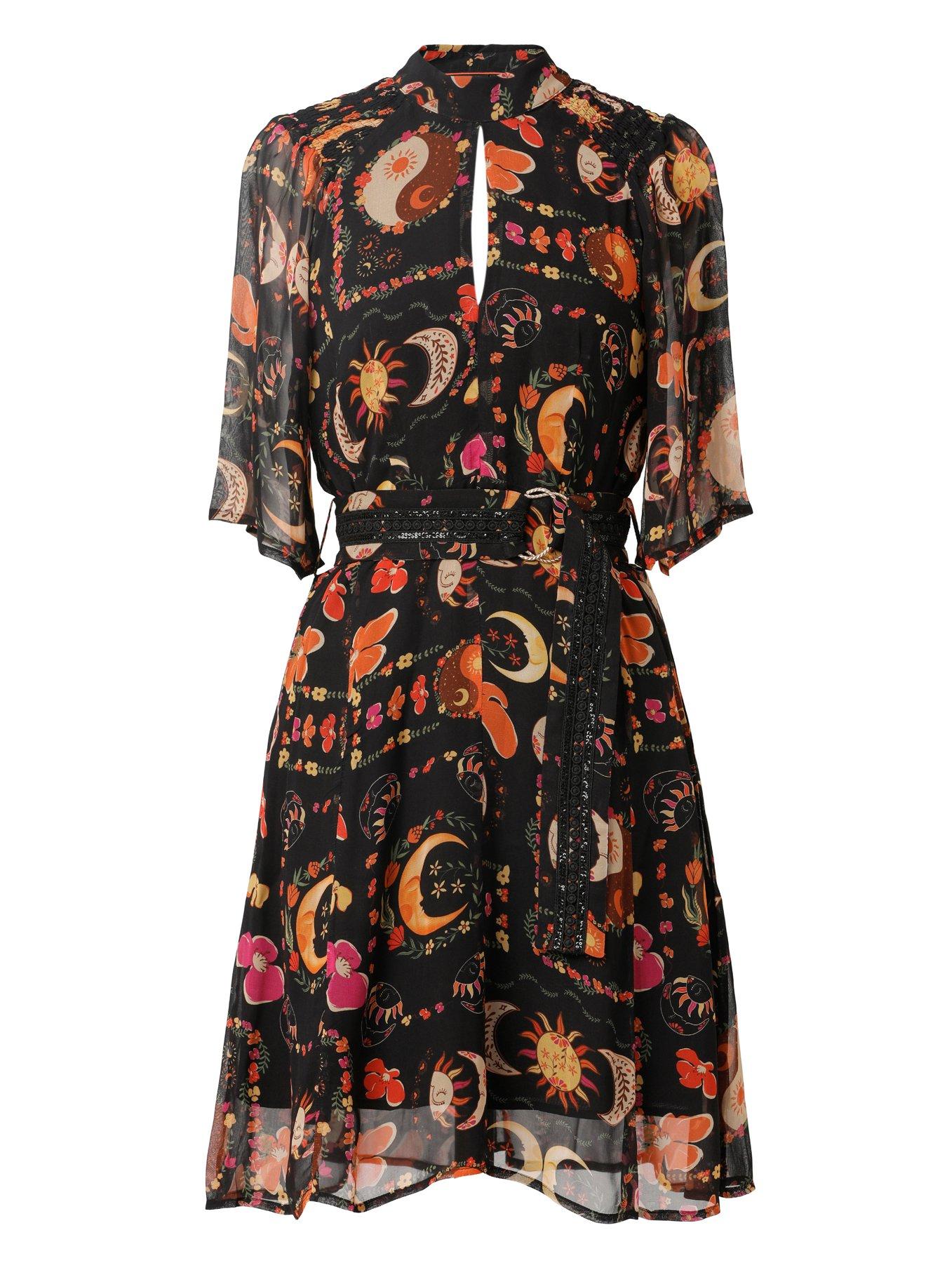 Image 3 of 4 of Emily Lovelock Printed Short Dress