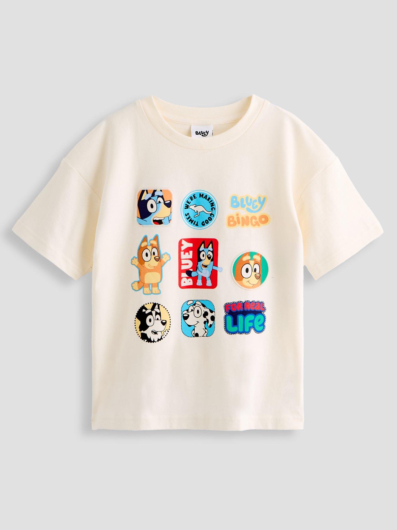The Very Collection Bluey Badge T-Shirt