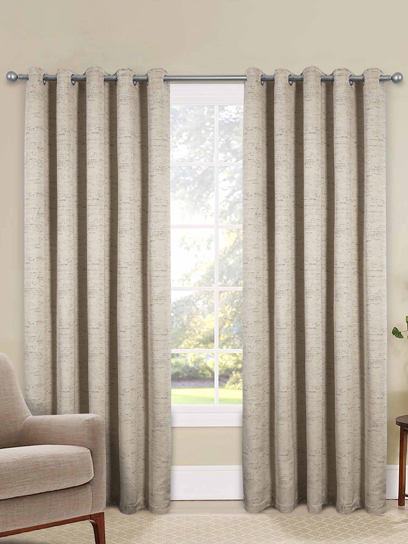 Image 1 of 3 of The Very Collection Rowan Eyelet Curtains 65x72