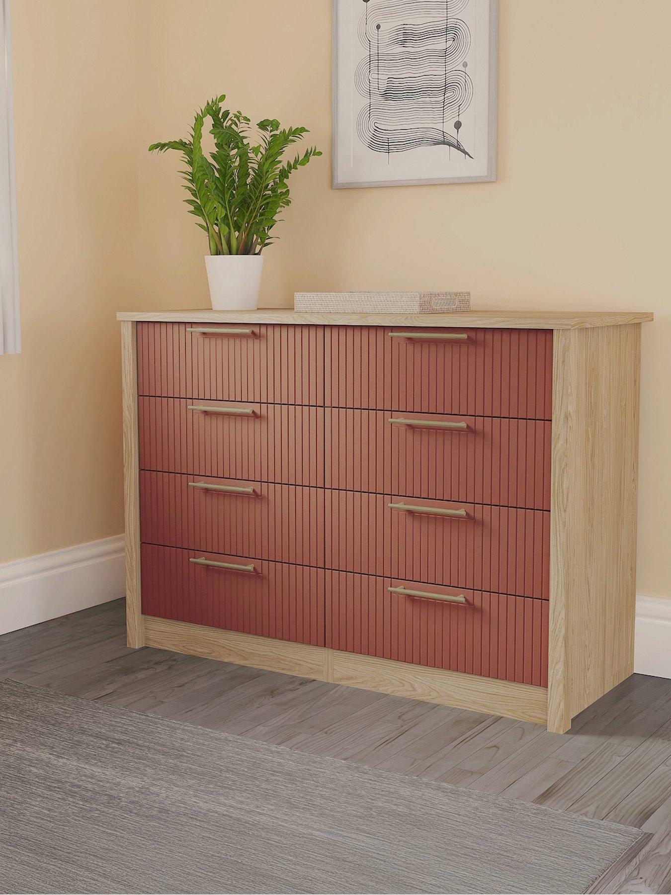 one-call-arvon-ready-assemblednbsp4-drawer-double-chest