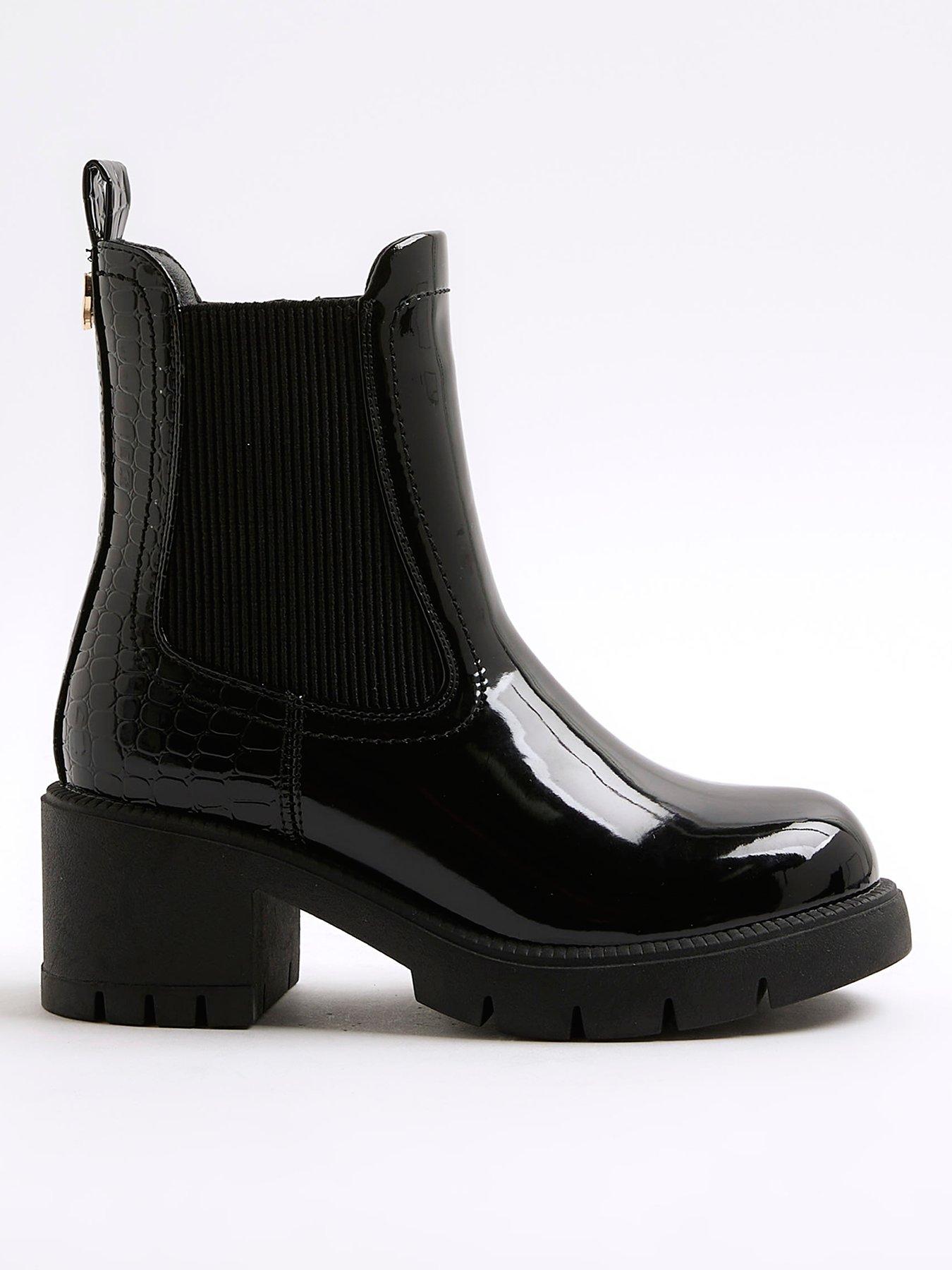 river-island-older-girls-patent-heart-heeled-chelsea-boots-black