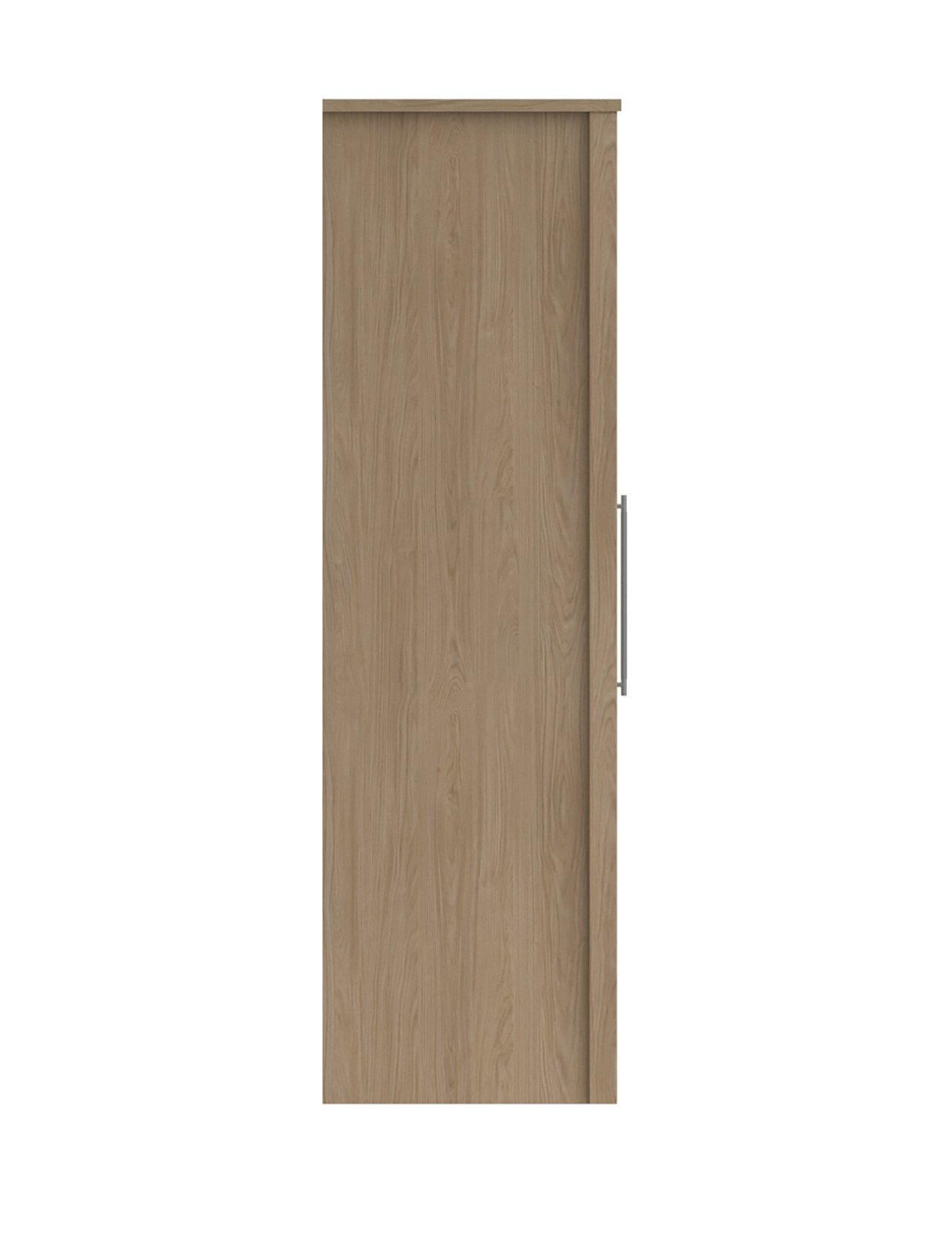 Image 4 of 4 of One Call Arvon Part Assembled&nbsp;3 Door Bifold Wardrobe With Mirror