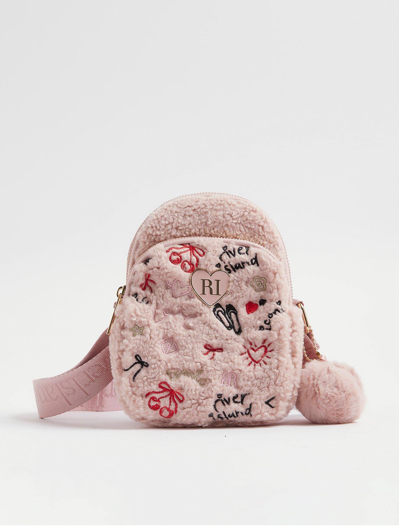 undefined Older Girls Doodle Festival Bag - Pink