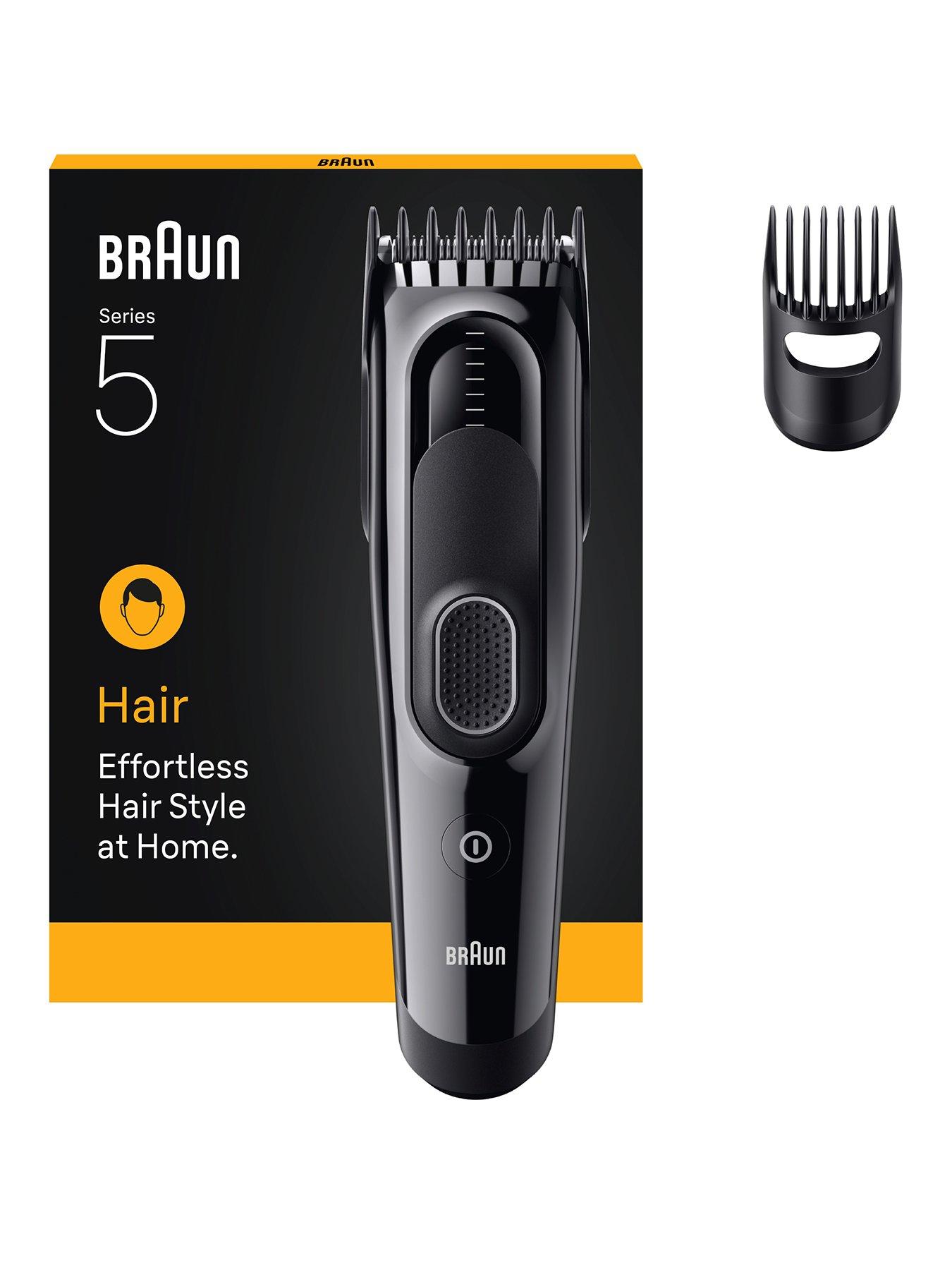 undefined Hair Clipper Series 5,2 Styling Tools, Lifetime Sharp Blade, 9 Lengths, HC5510, Black