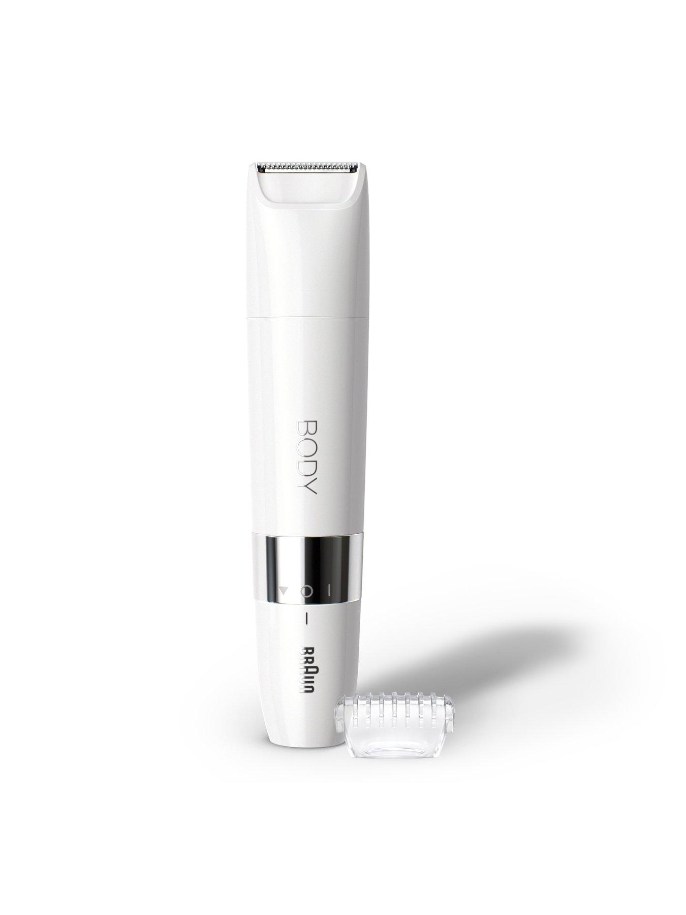 Braun Body Mini Trimmer BS1000, Electric Body Hair Removal for Women ...