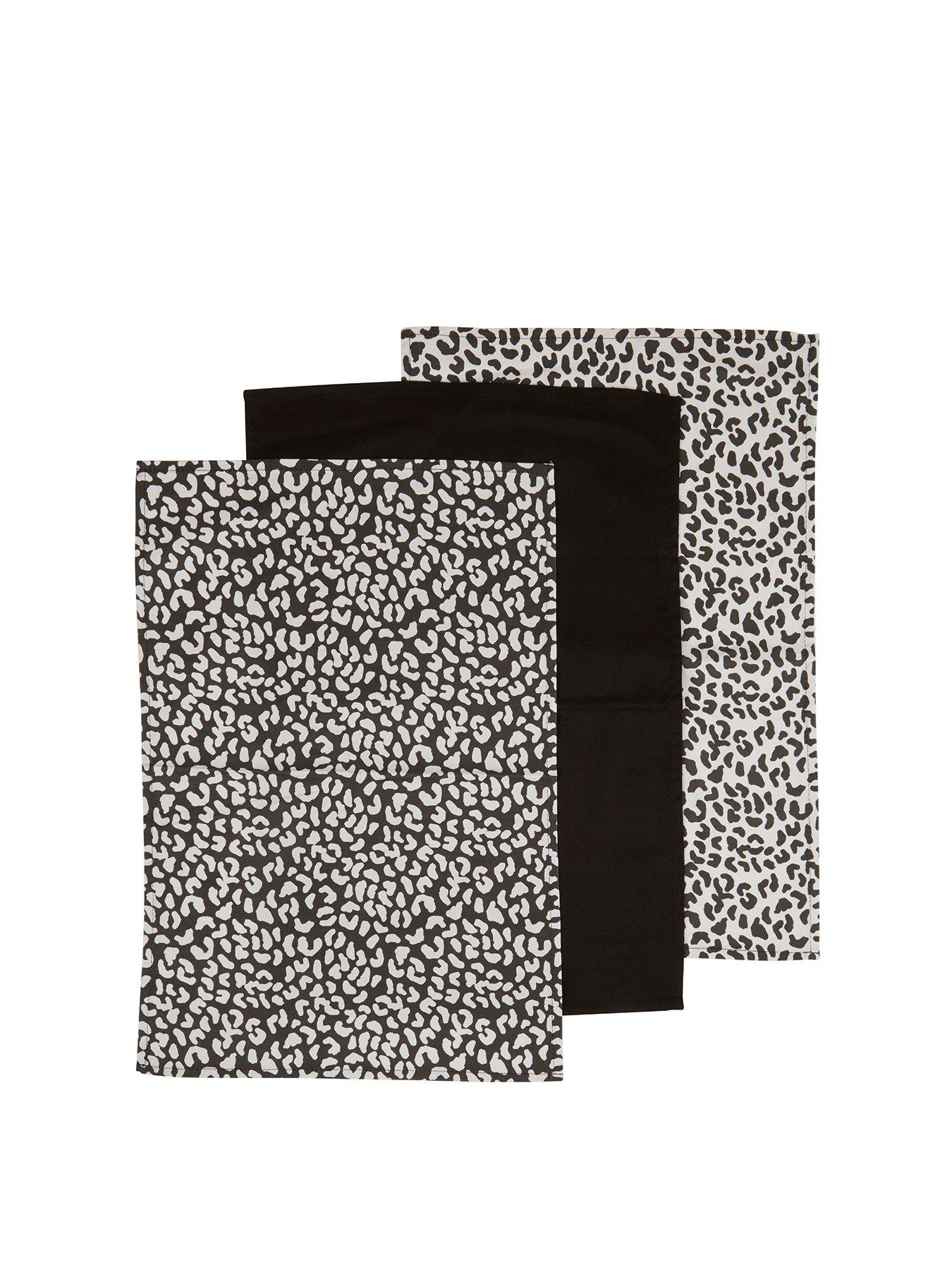undefined London Leo Set Of 3 Tea Towels