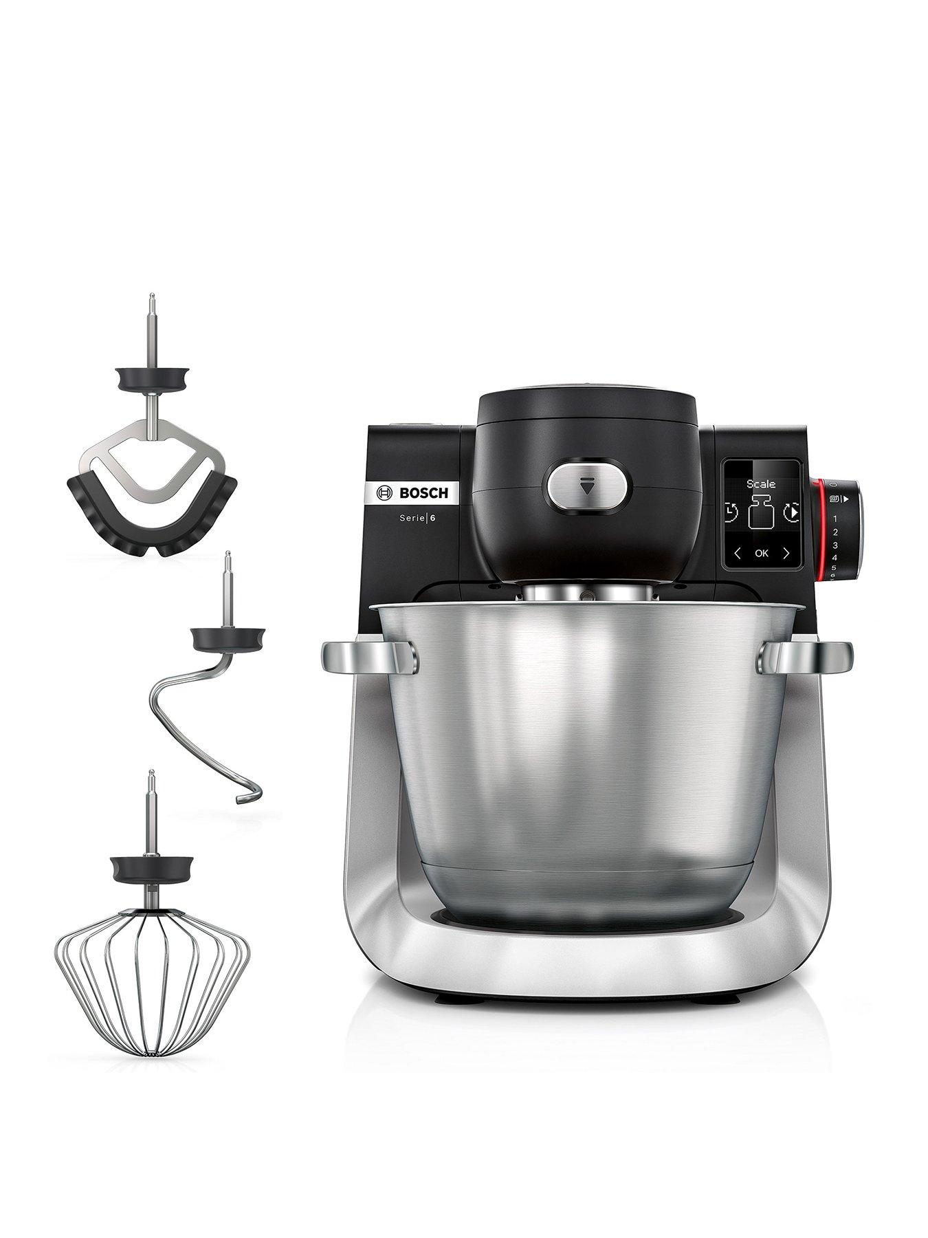 Bosch Series 6 MUMS6ZM00G Intelligent Sensing Integrated Scale 1600W Stand Mixer - Black