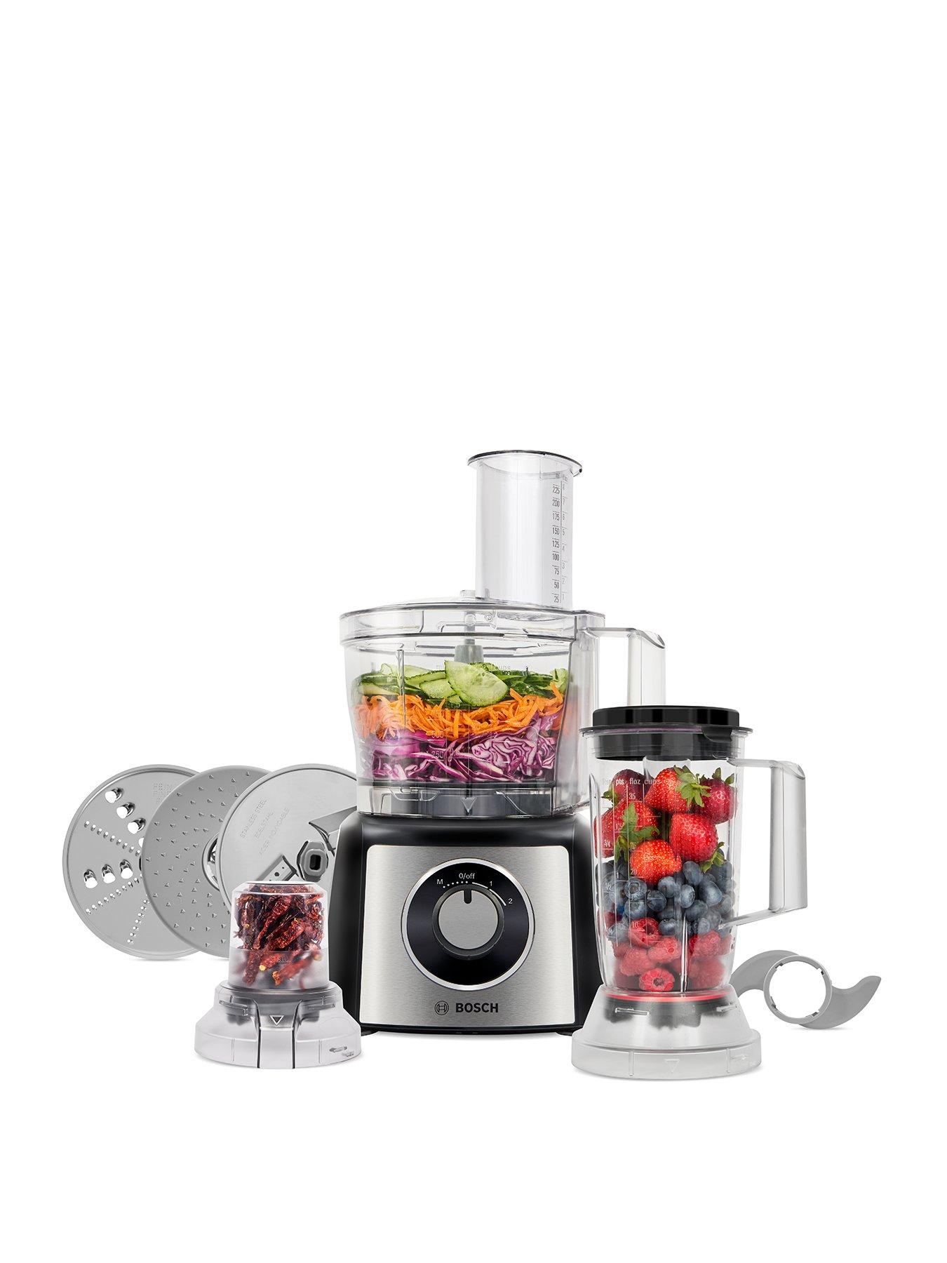 Bosch MultiTalent3 MCM3501MGB 800W Food Processor - Black