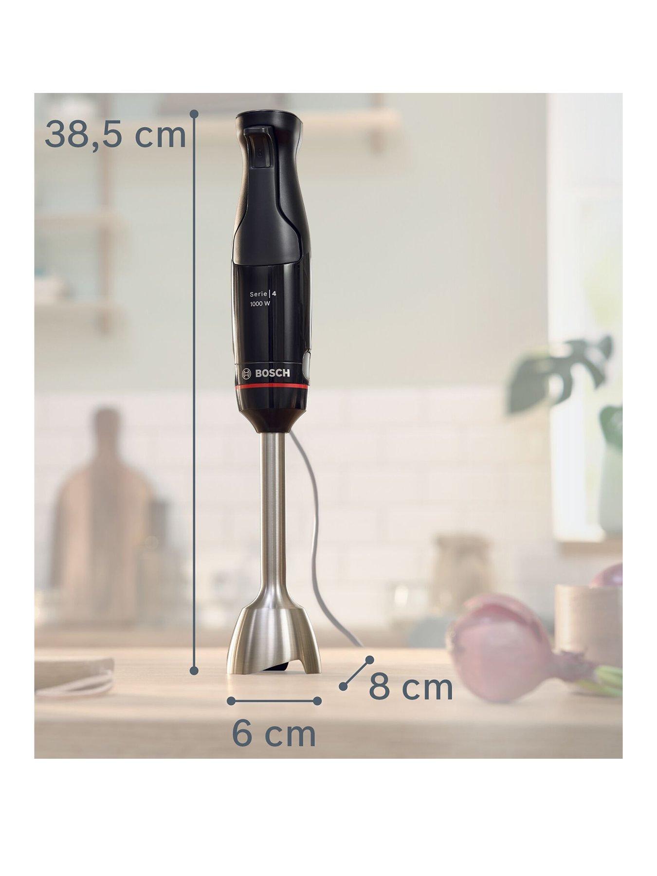 Image 1 of 8 of Bosch Series 4 Ergomaster MSM4B621GB, 2 in 1 1000W Hand blender with chopper - Black