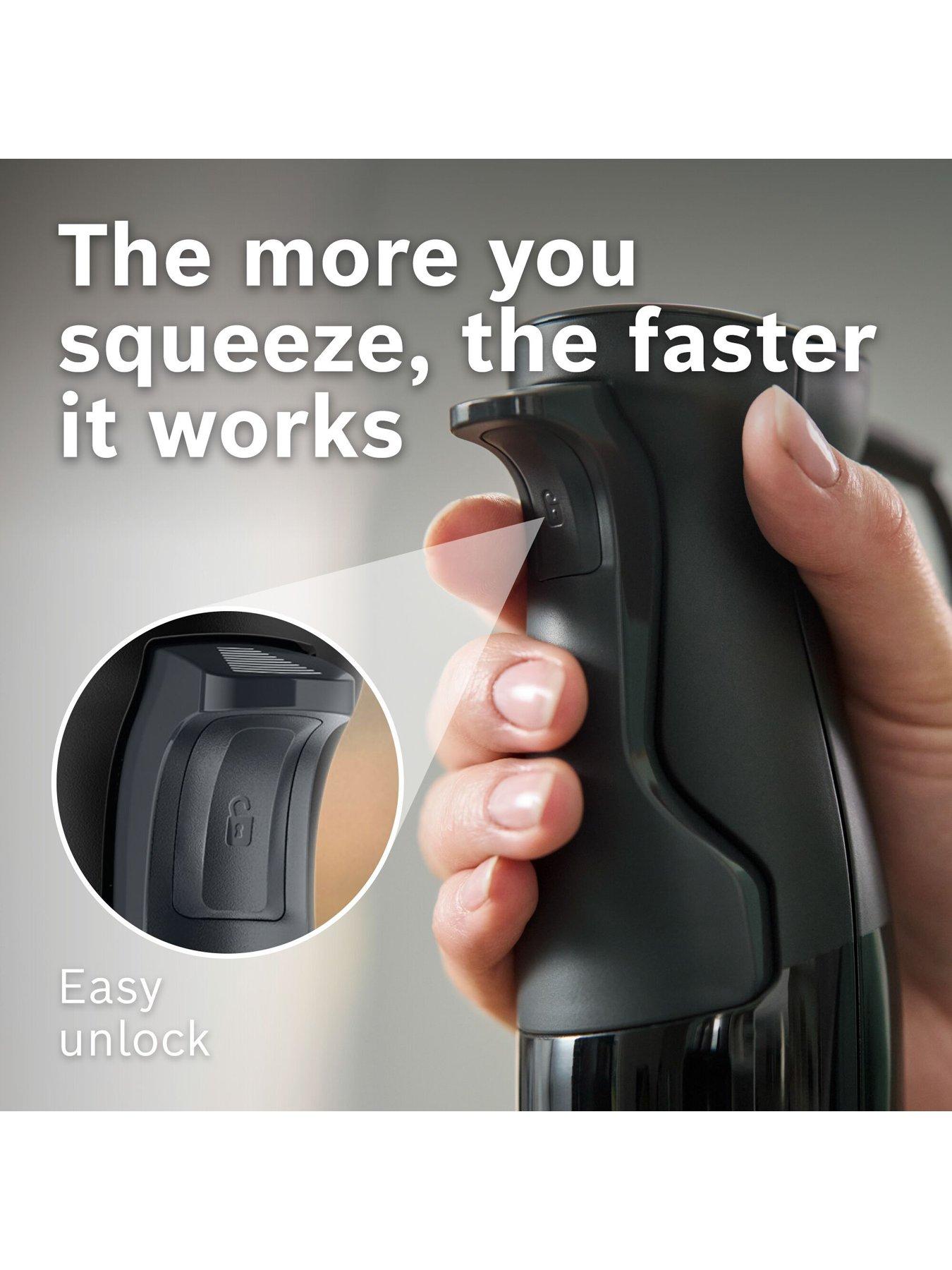 Image 3 of 8 of Bosch Series 4 Ergomaster MSM4B621GB, 2 in 1 1000W Hand blender with chopper - Black