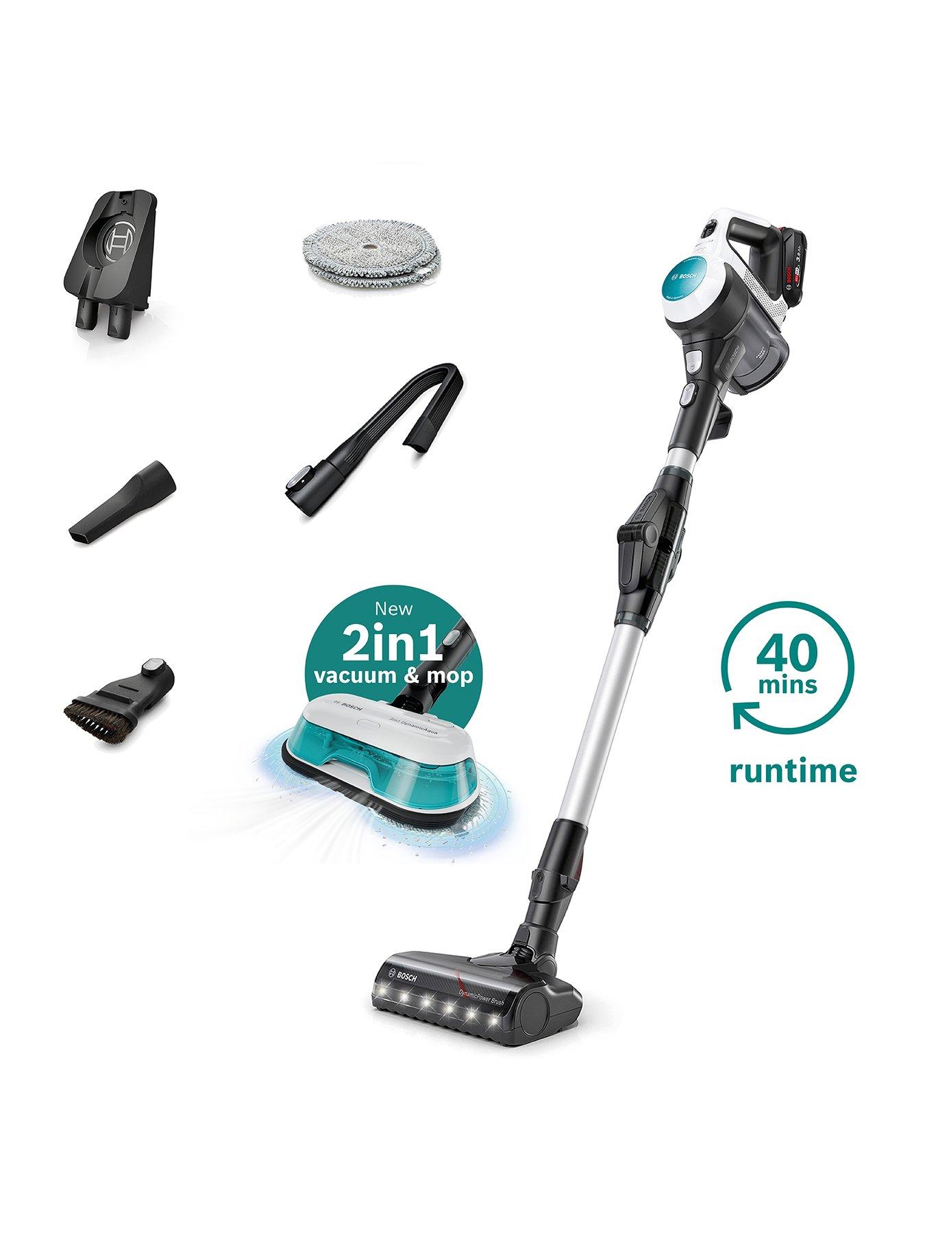  image of bosch-unlimited-7-bcs71hyggb-40-mins-runtime-aqua-cordless-vacuum-amp-mop-black