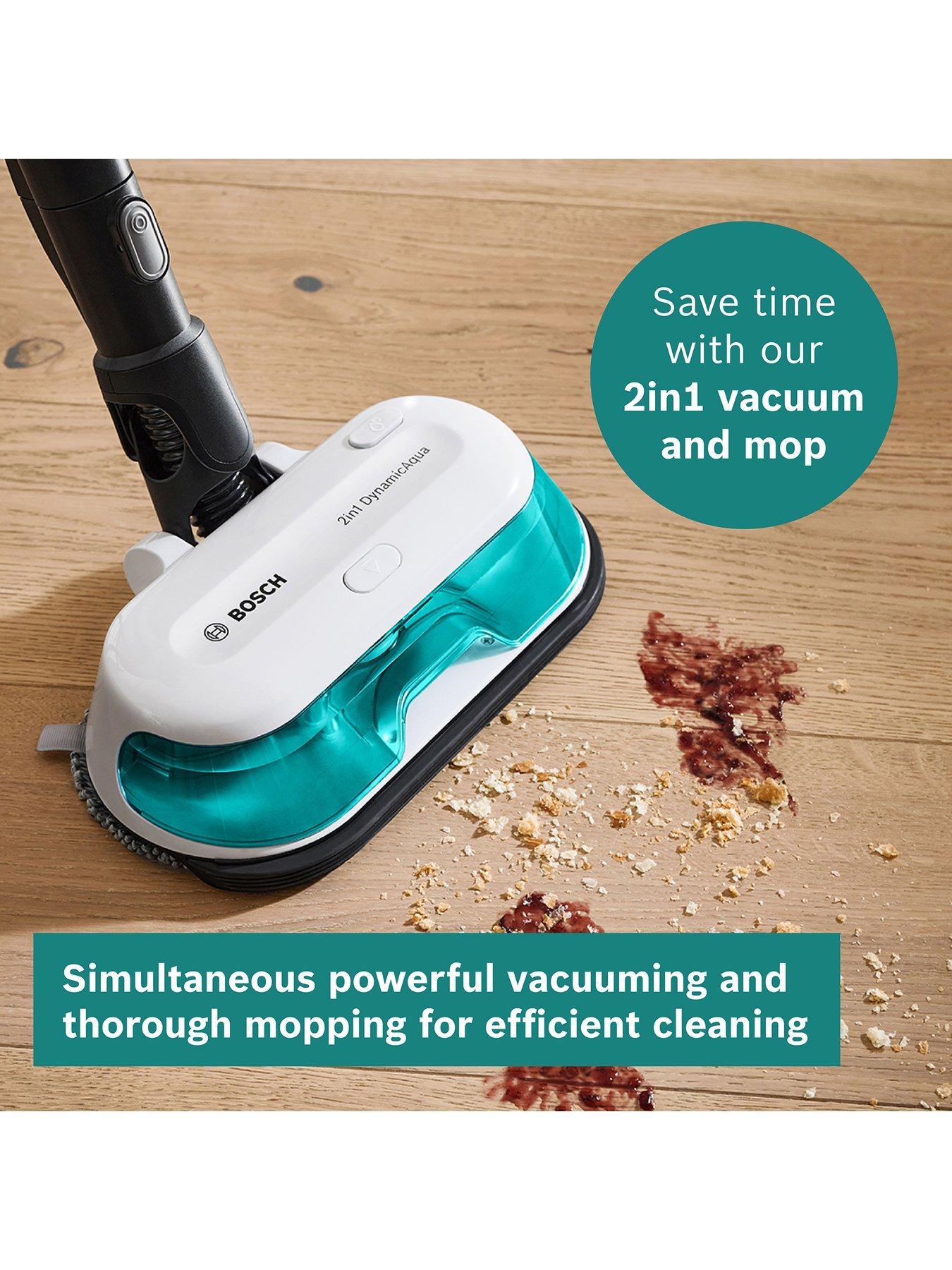  image of bosch-unlimited-7-bcs71hyggb-40-mins-runtime-aqua-cordless-vacuum-amp-mop-black