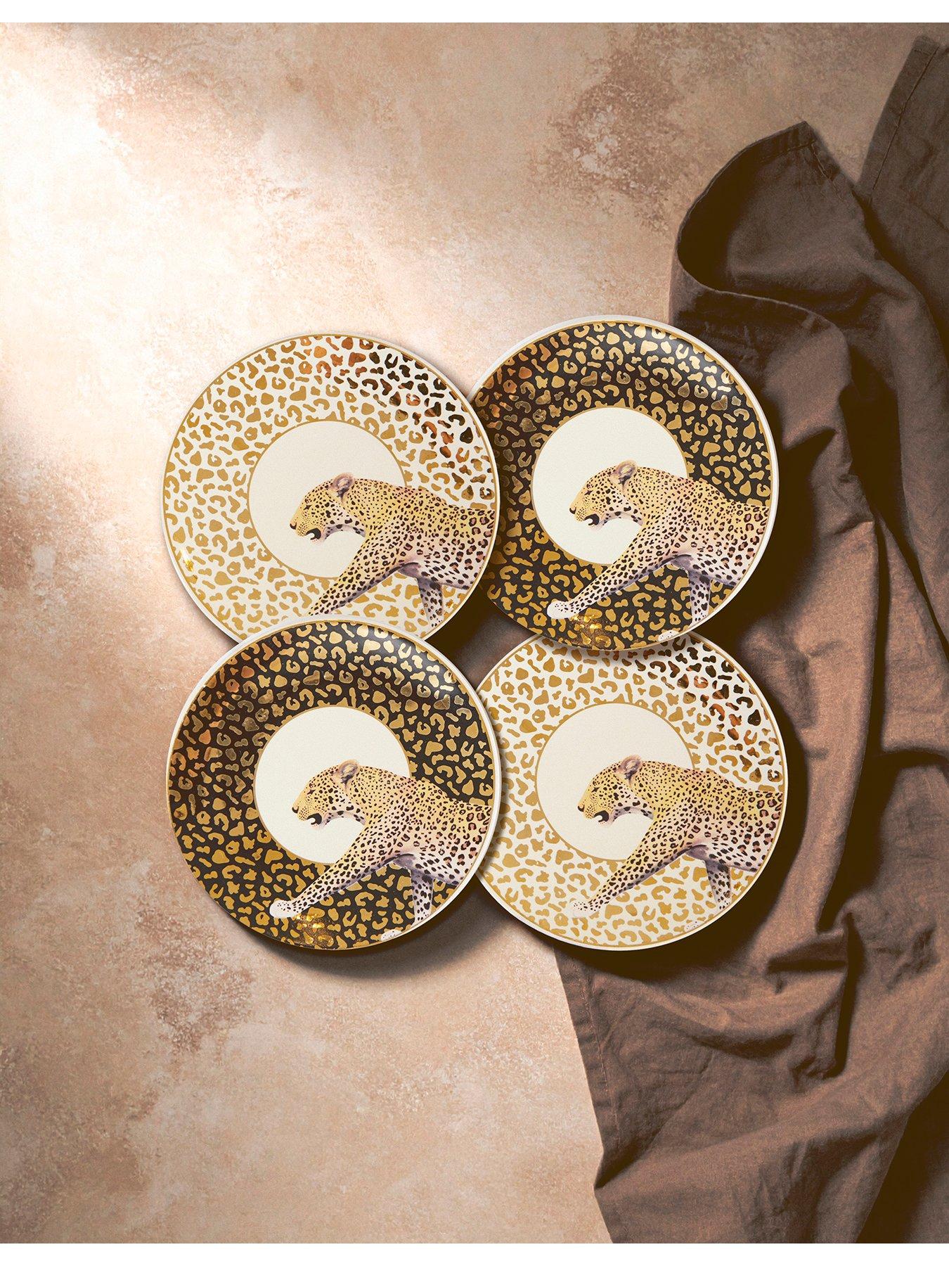 undefined London Leo Set Of 4 Canape Plates