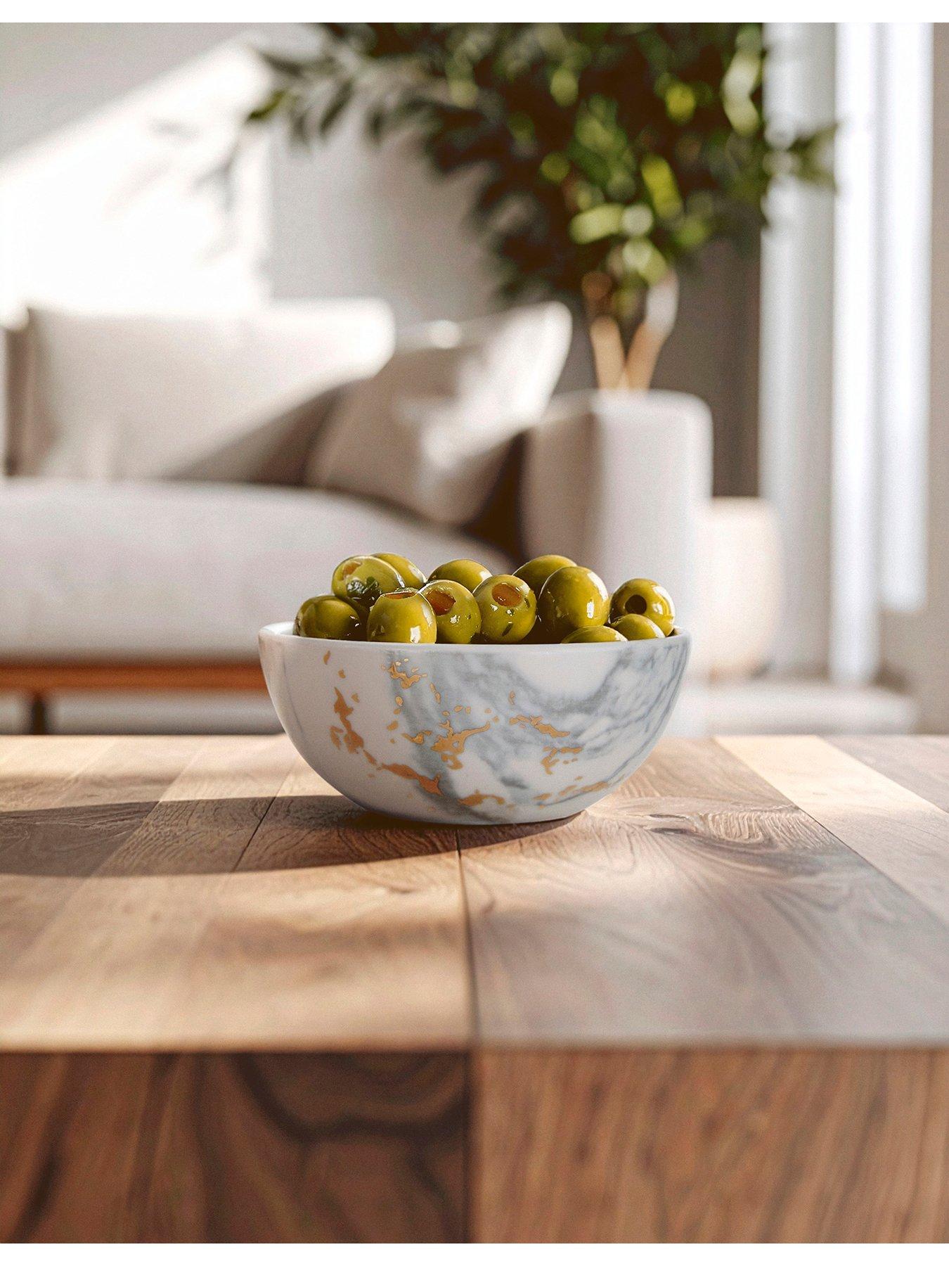 undefined Marble Luxe Snack Bowl