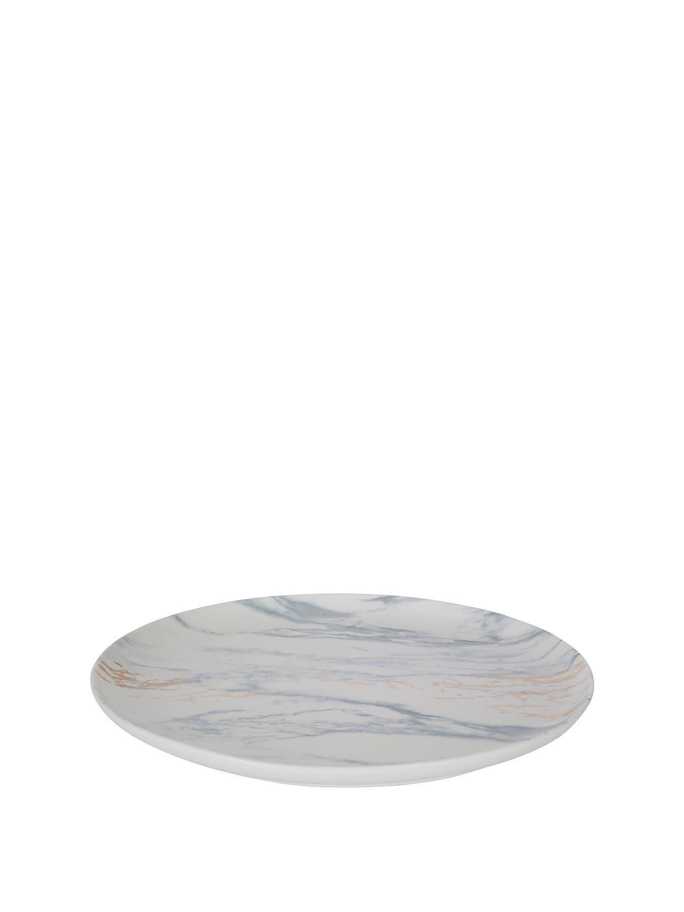 Image 1 of 3 of Interiors By Premier Marble Luxe Dinner Plate