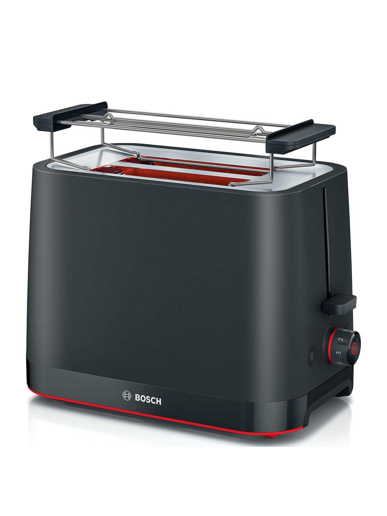 Image 1 of 8 of Bosch Bosch MyMoment TAT3M123GB Infuse 2 Slot Toaster - Black