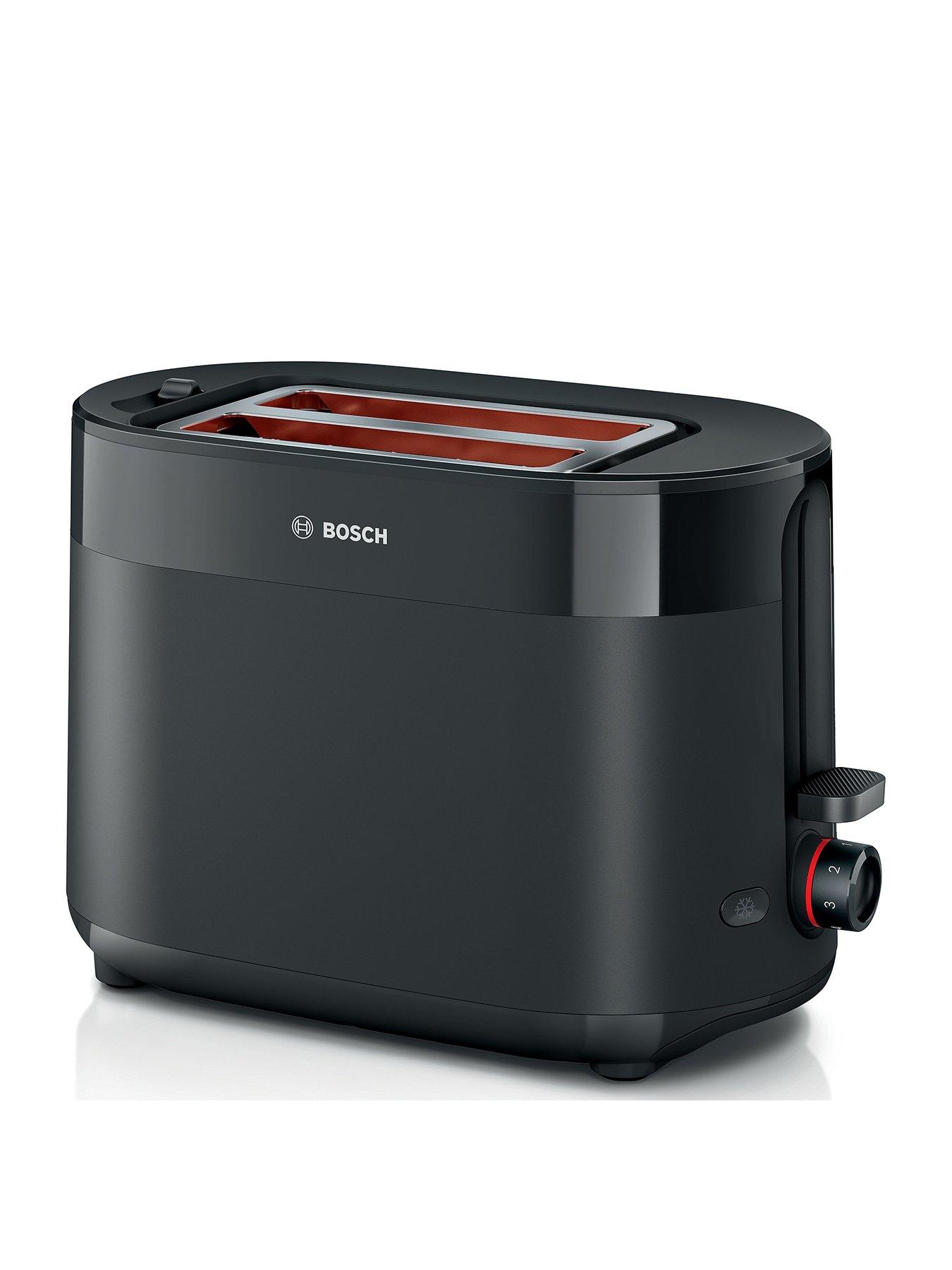 Image 1 of 8 of Bosch MyMoment TAT2M123GB Delight 2 Slot Toaster - Black
