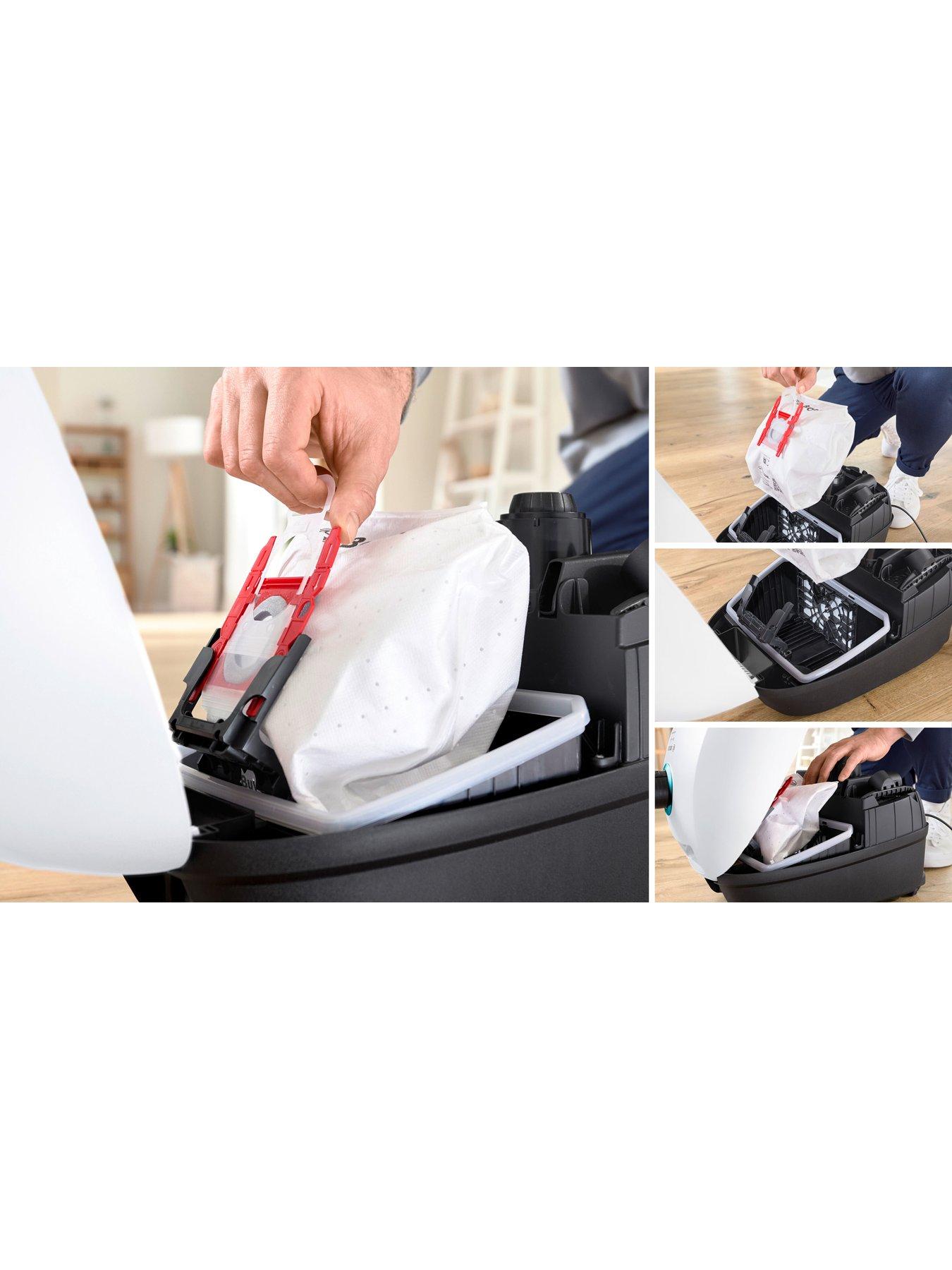  image of bosch-series-4-bgb41hyggb-prohygienic-bagged-cylinder-vacuum-cleaner-white