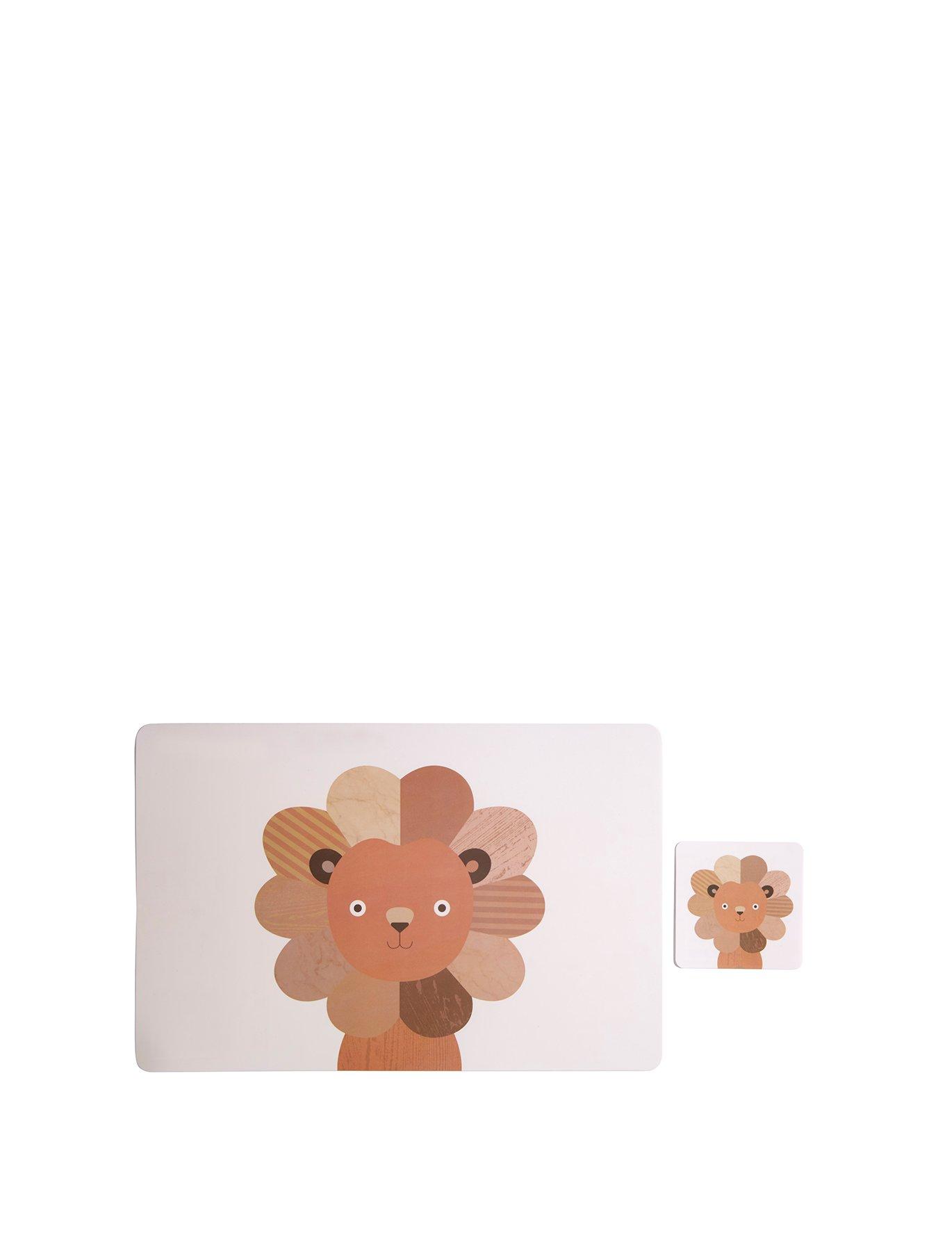 undefined Effy Set Of 2 Lion Placemats And Coasters