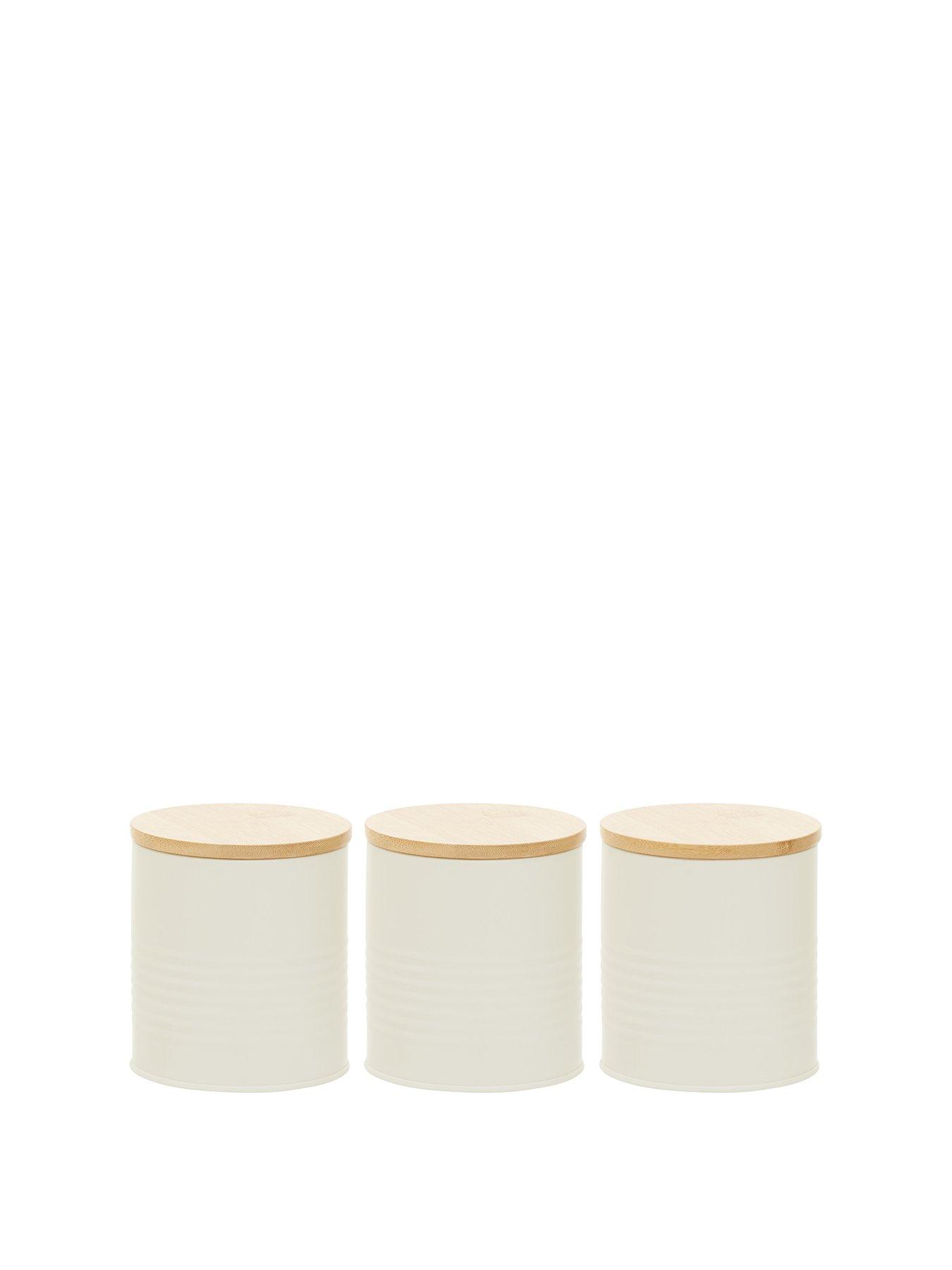 undefined Set Of Three Alton Cream Cannisters