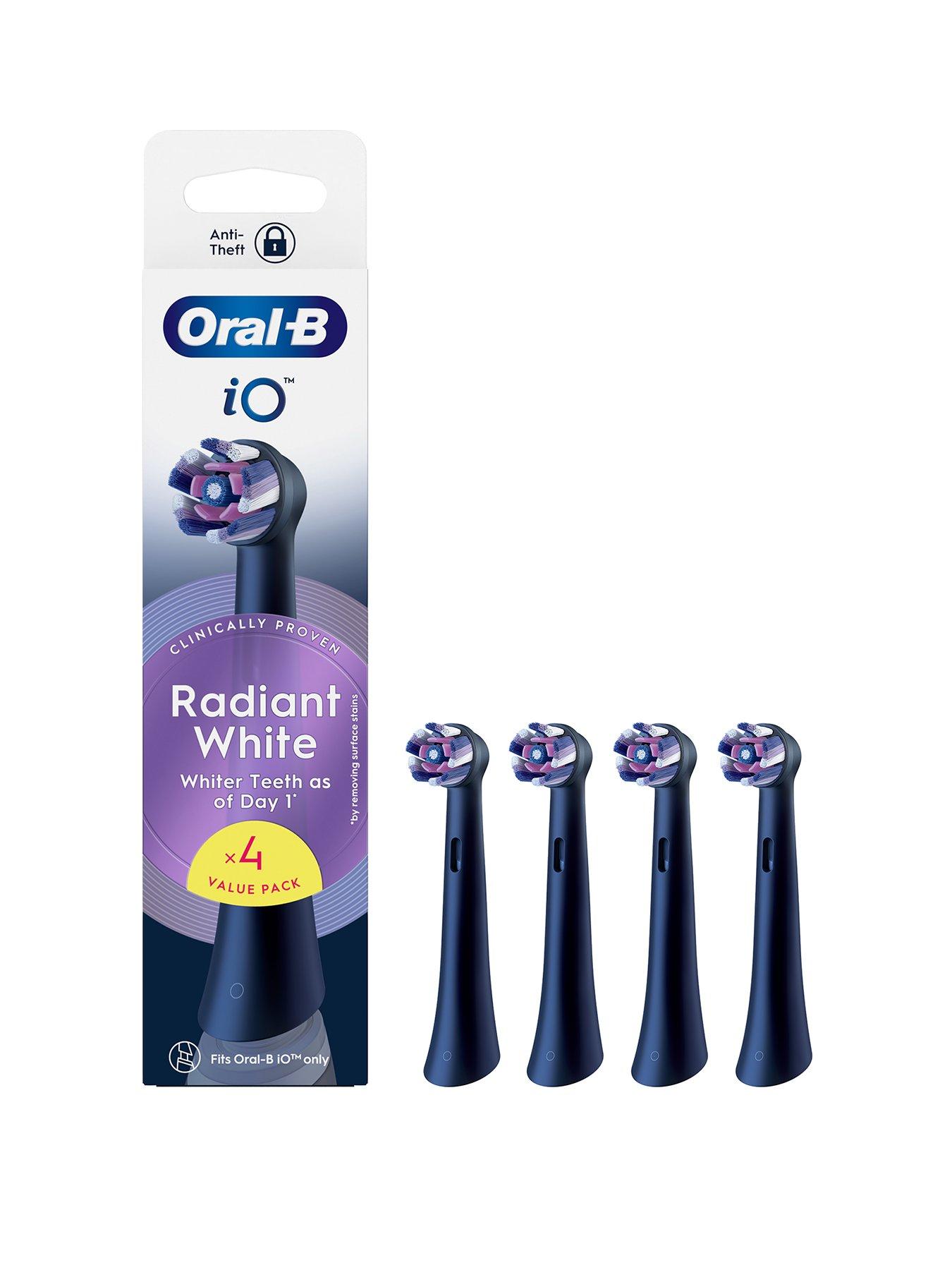 Oral-B iO Radiant White Black 4ct