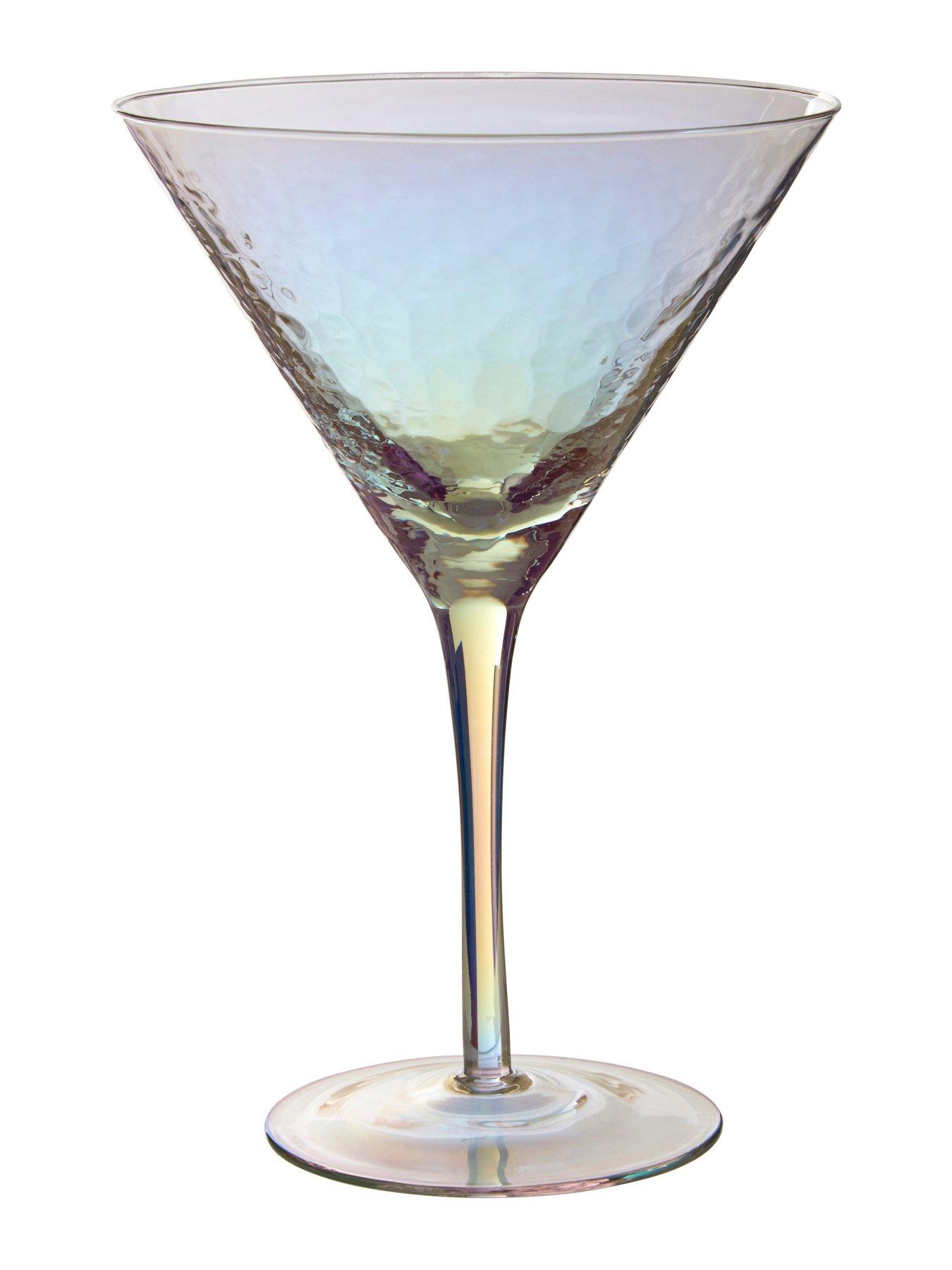 Image 3 of 4 of Interiors By Premier Aurora Set Of 2 Lustre Cocktail Glasses