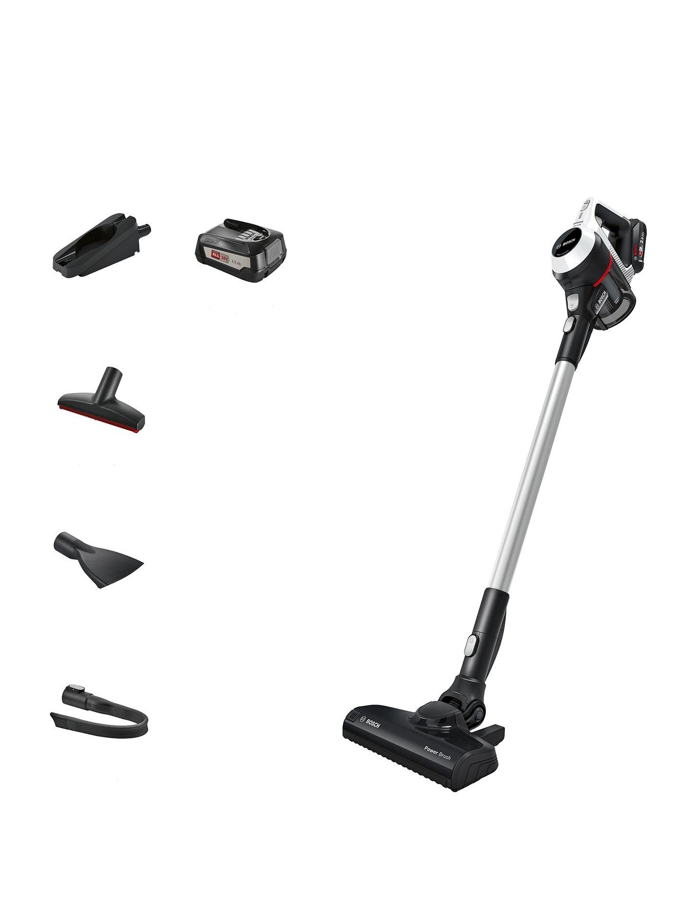 Bosch Unlimited 6 BCS612GB 60 mins runtime, Cordless Vacuum Cleaner - White