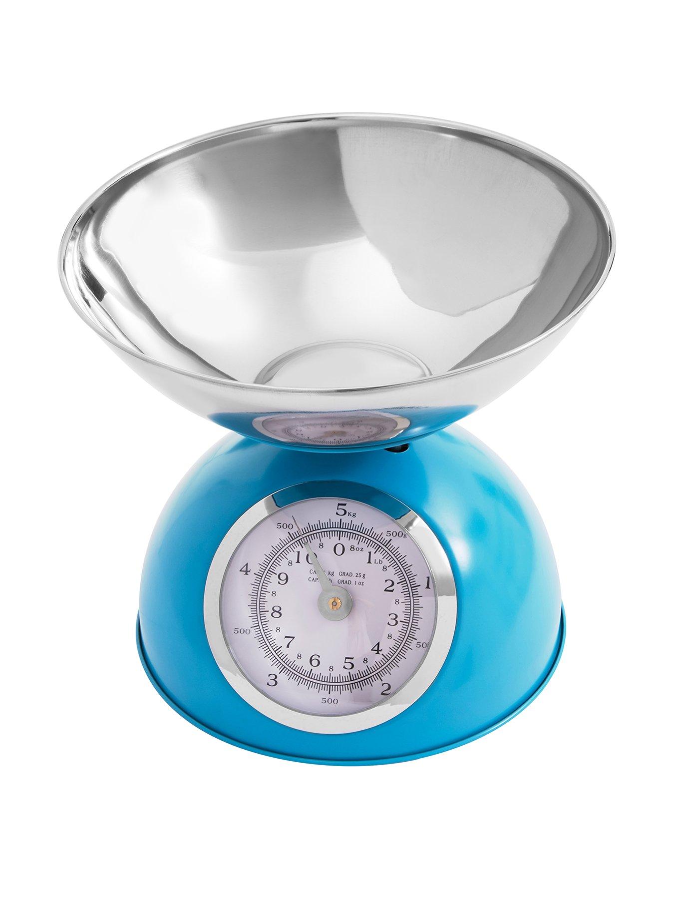 Interiors By Premier Olivier 5kg Blue Kitchen Scale