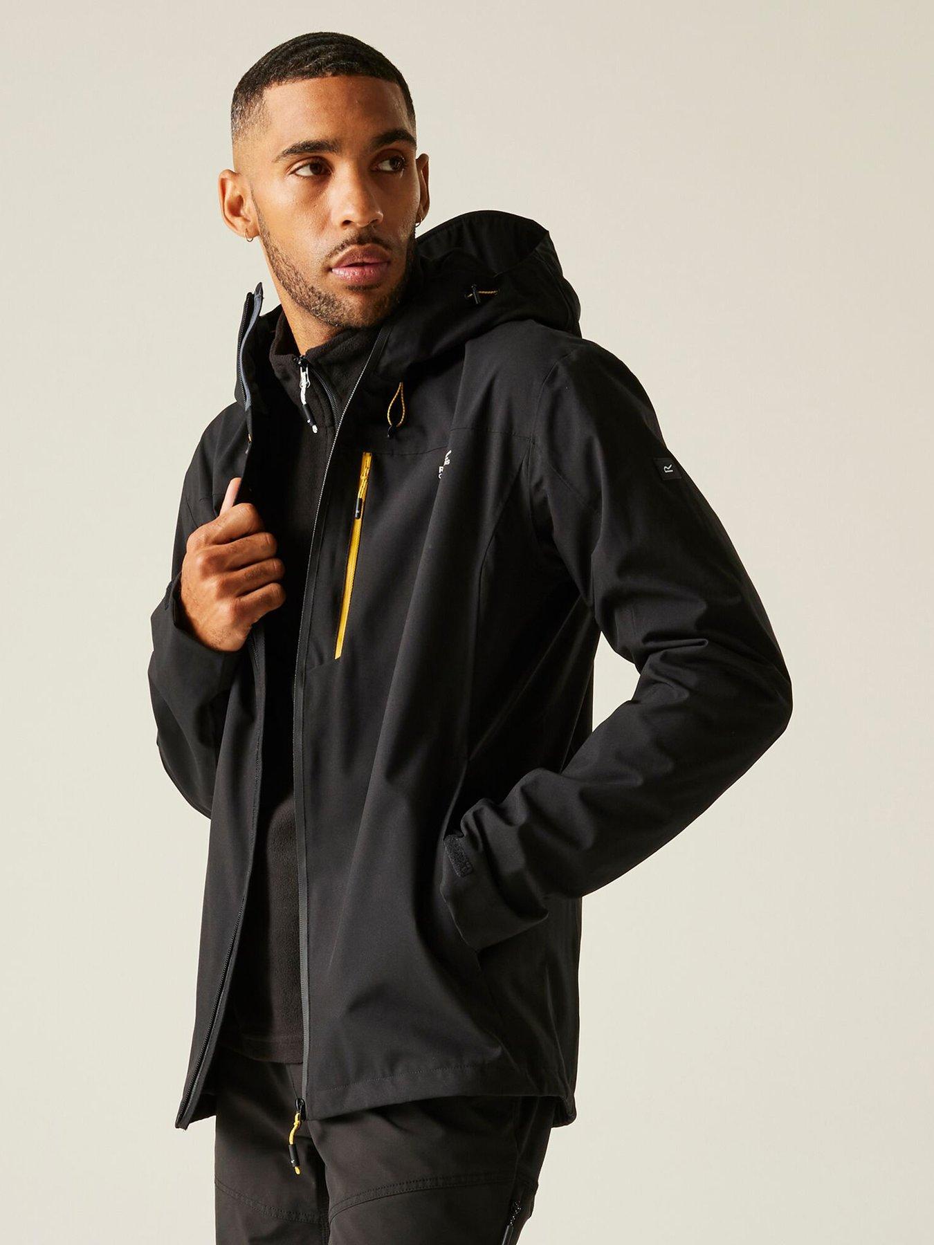 undefined Mens Birchdale Ii Waterproof Shell Jacket - Black