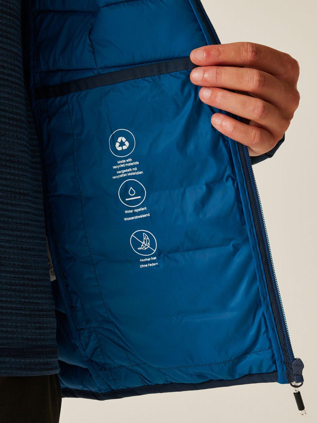 Image 4 of 6 of Regatta Mens Asper Padded Jacket - Blue