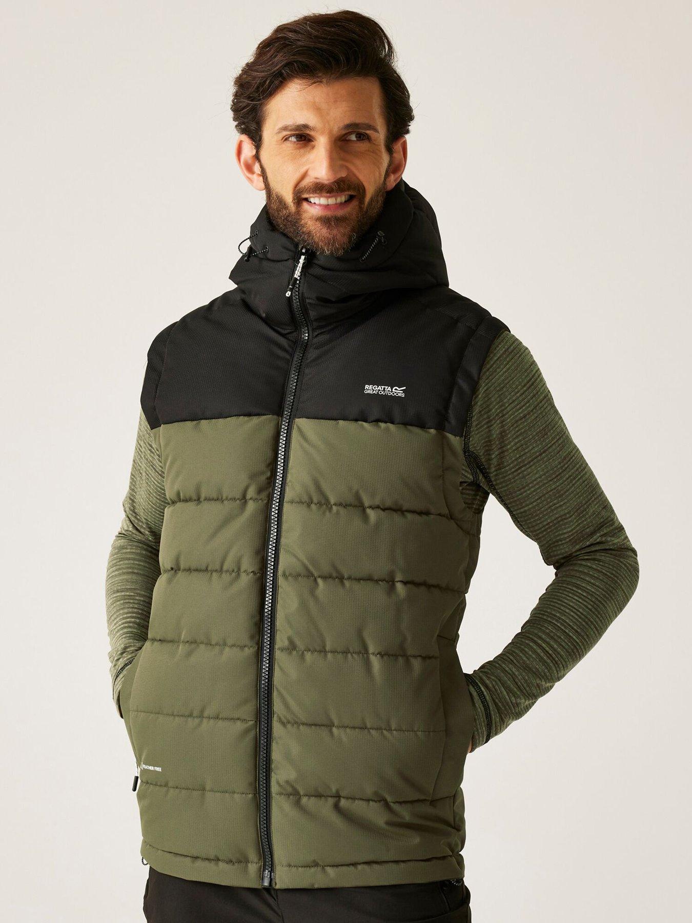 undefined Mens Aldthorn Padded Gilet - Green