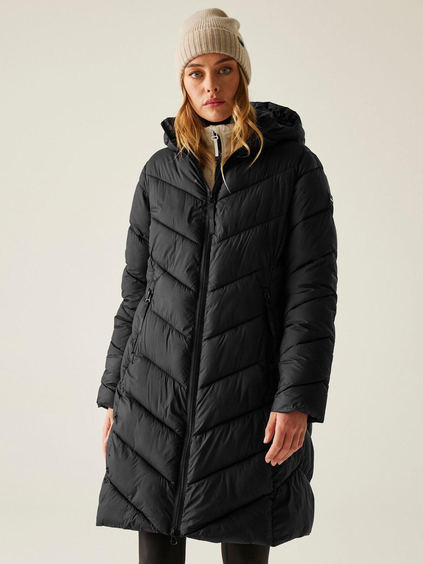 undefined Womens Anita Padded Jacket - Black